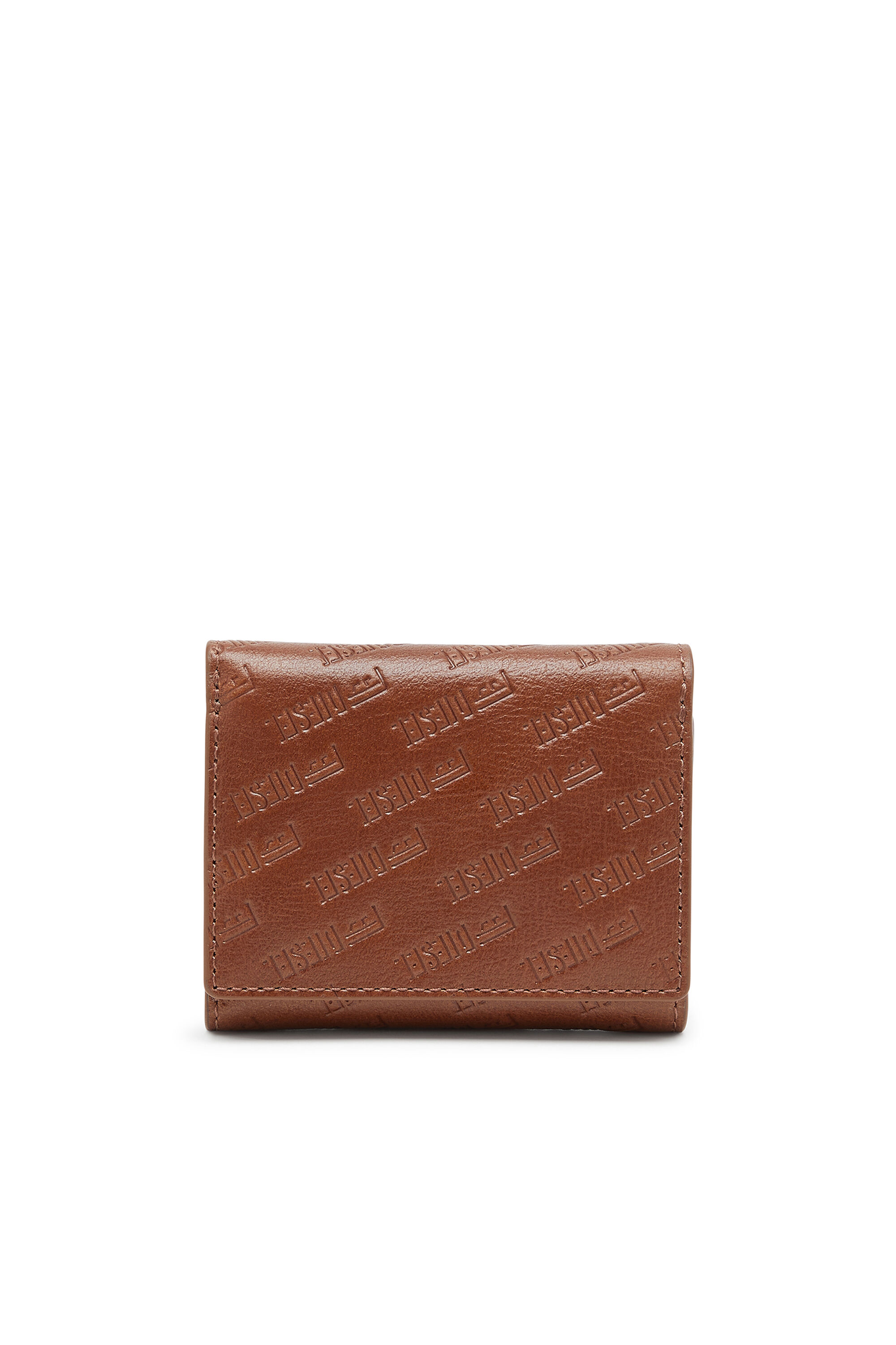 期間限定！ 三つ折り財布 ブラウン MONOGRAM TRI-FOLD COIN S 3D 三つ折りウォレット｜ブラウン｜メンズ