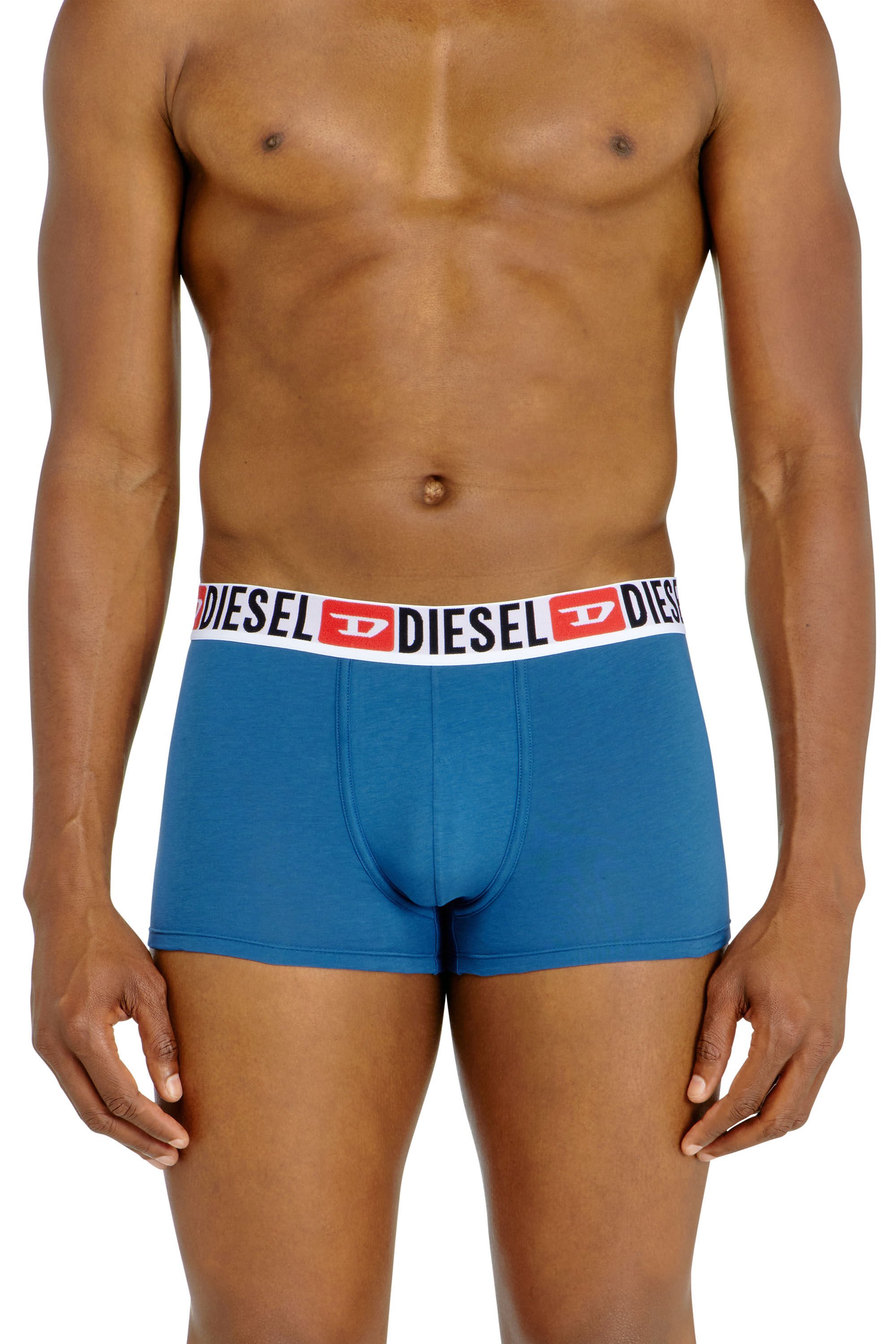 Diesel - UMBX-DAMIENTHREEPACK, Male's ボクサーパンツ 3枚パック in ピンク/ブルー - 3