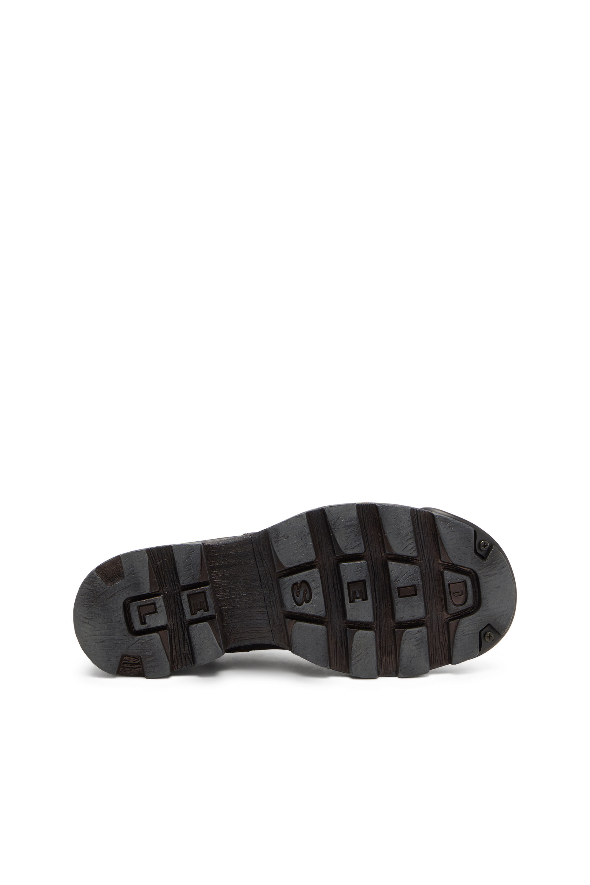 Diesel - D-HAMMER AB D, Male's カウレザーローチェルシーブーツ in ブラック - 5