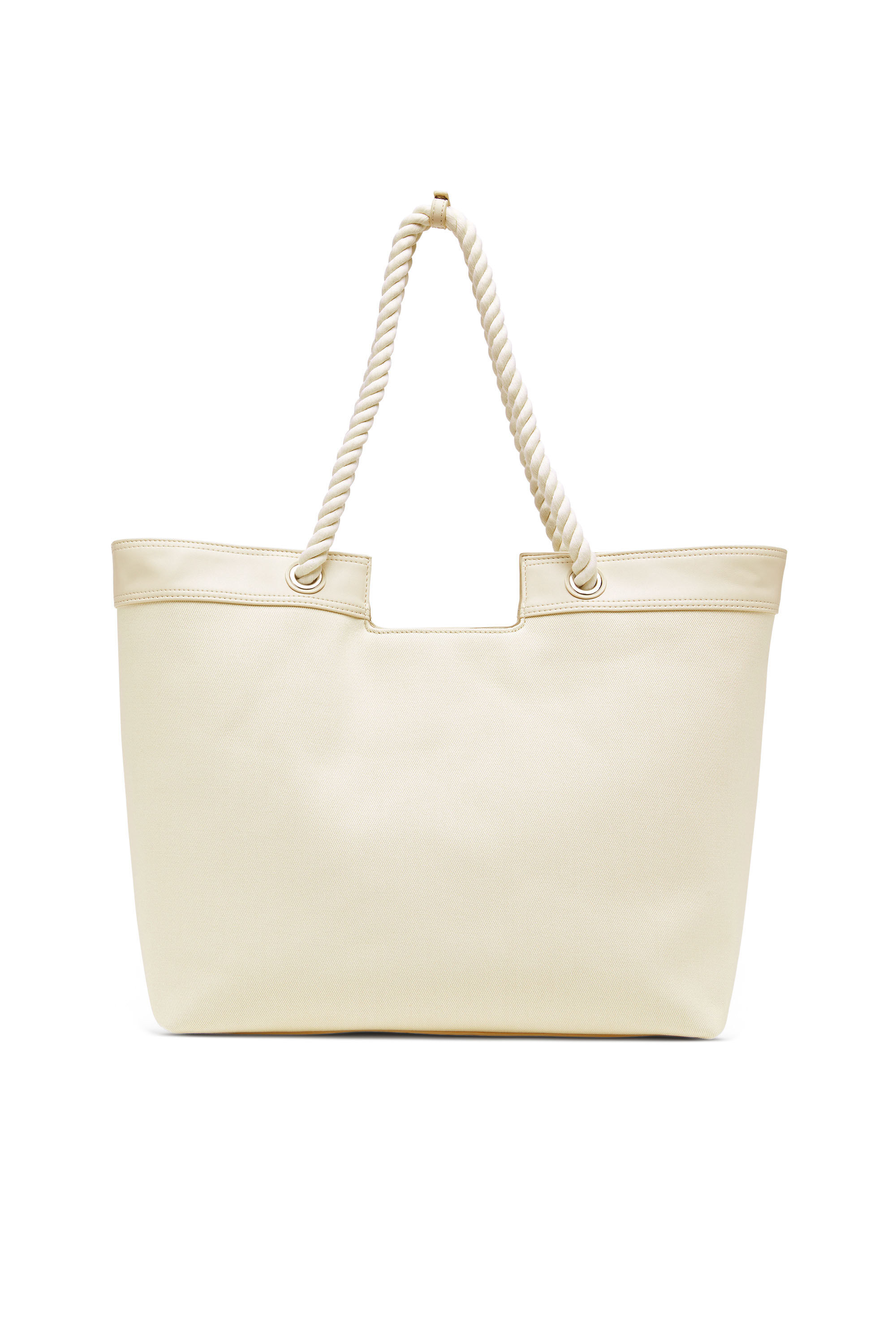 Diesel - DSL 3D SHOPPER EW, Female's Dsl 3D-Shopping bag in Cordura twill in クリーム - 2
