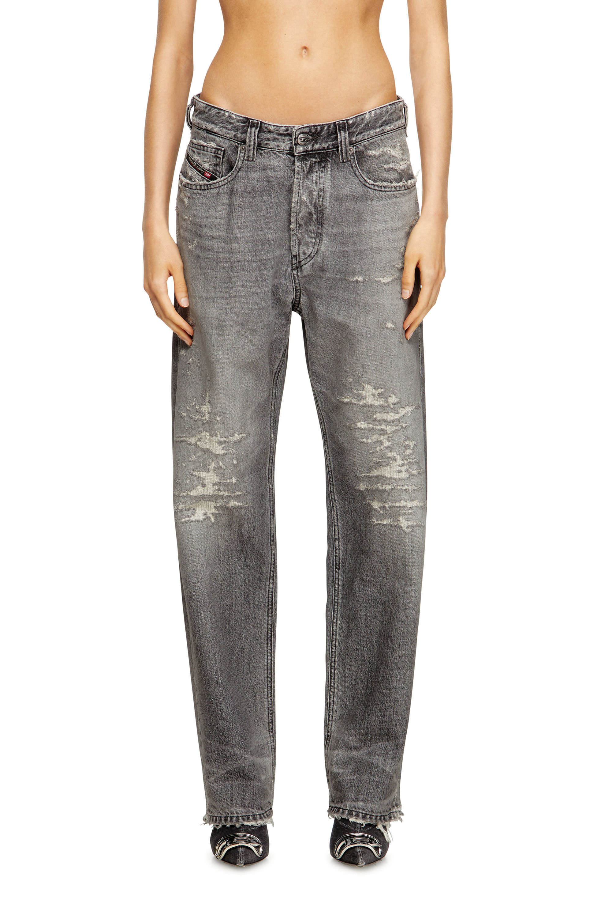 Diesel - Female's Regular Jeans 1988 D-Ark 09M64, グレー - 3