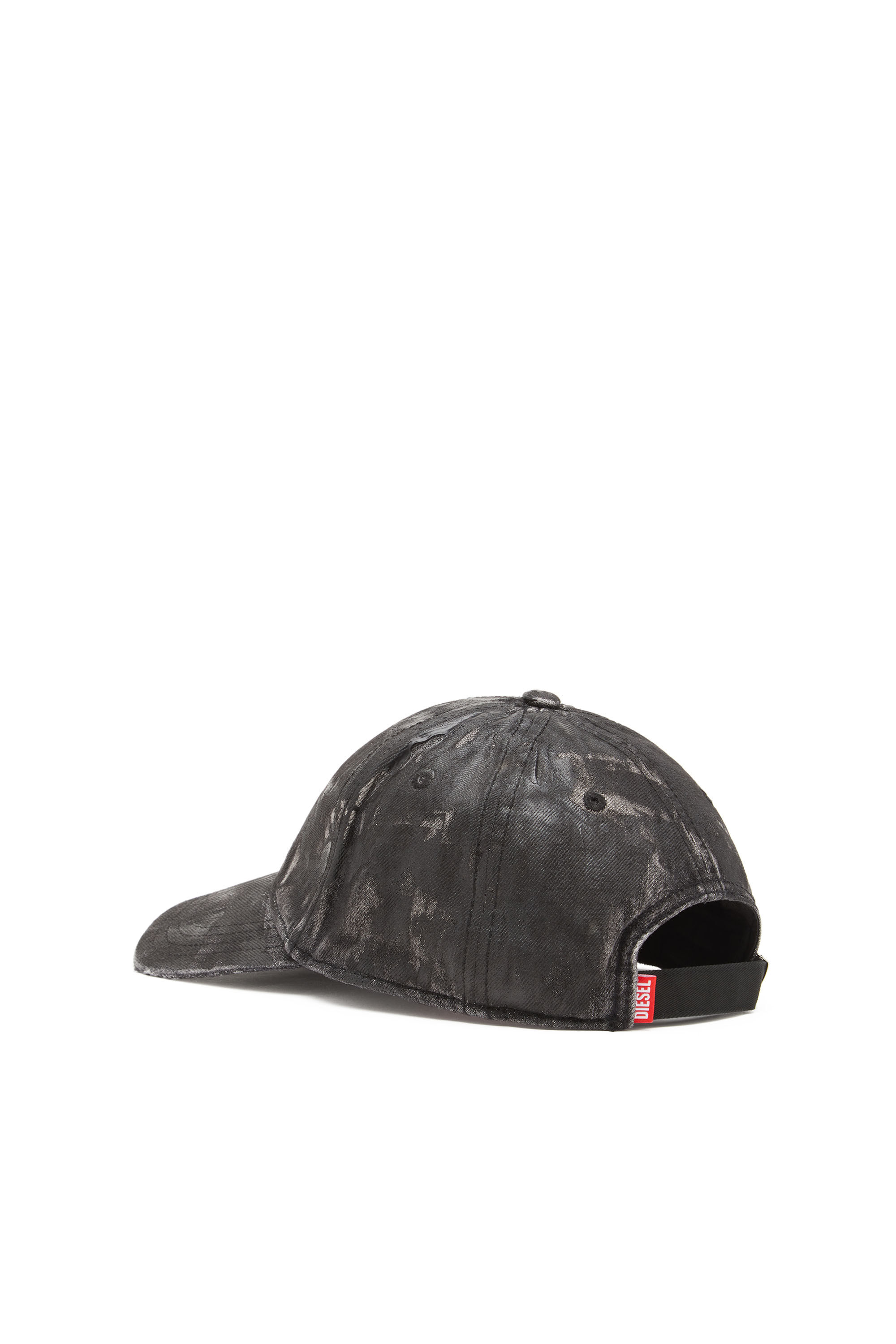 Diesel - C-IRO, Male's Baseball cap in treated denim in ブラック - 2