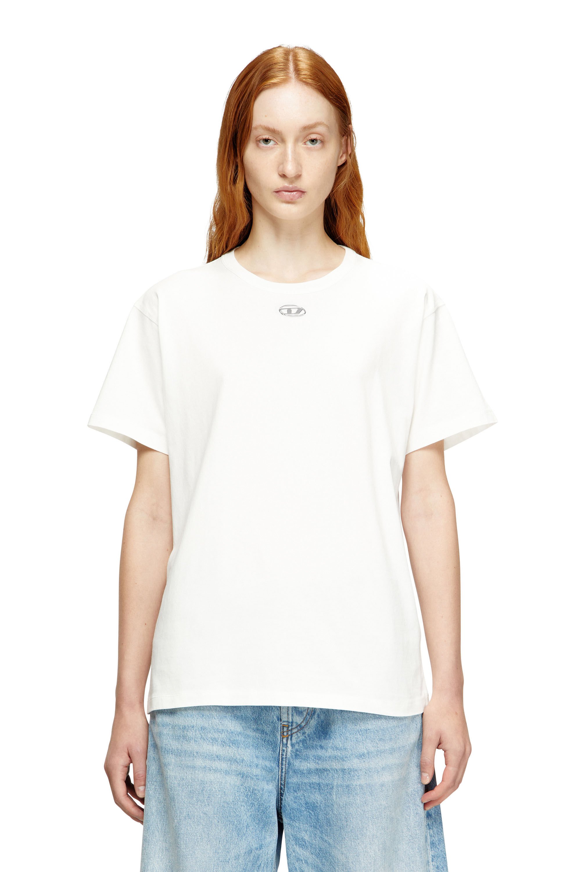 Diesel - T-NORMY-OD-S1, Female's Tシャツ in ホワイト - 3