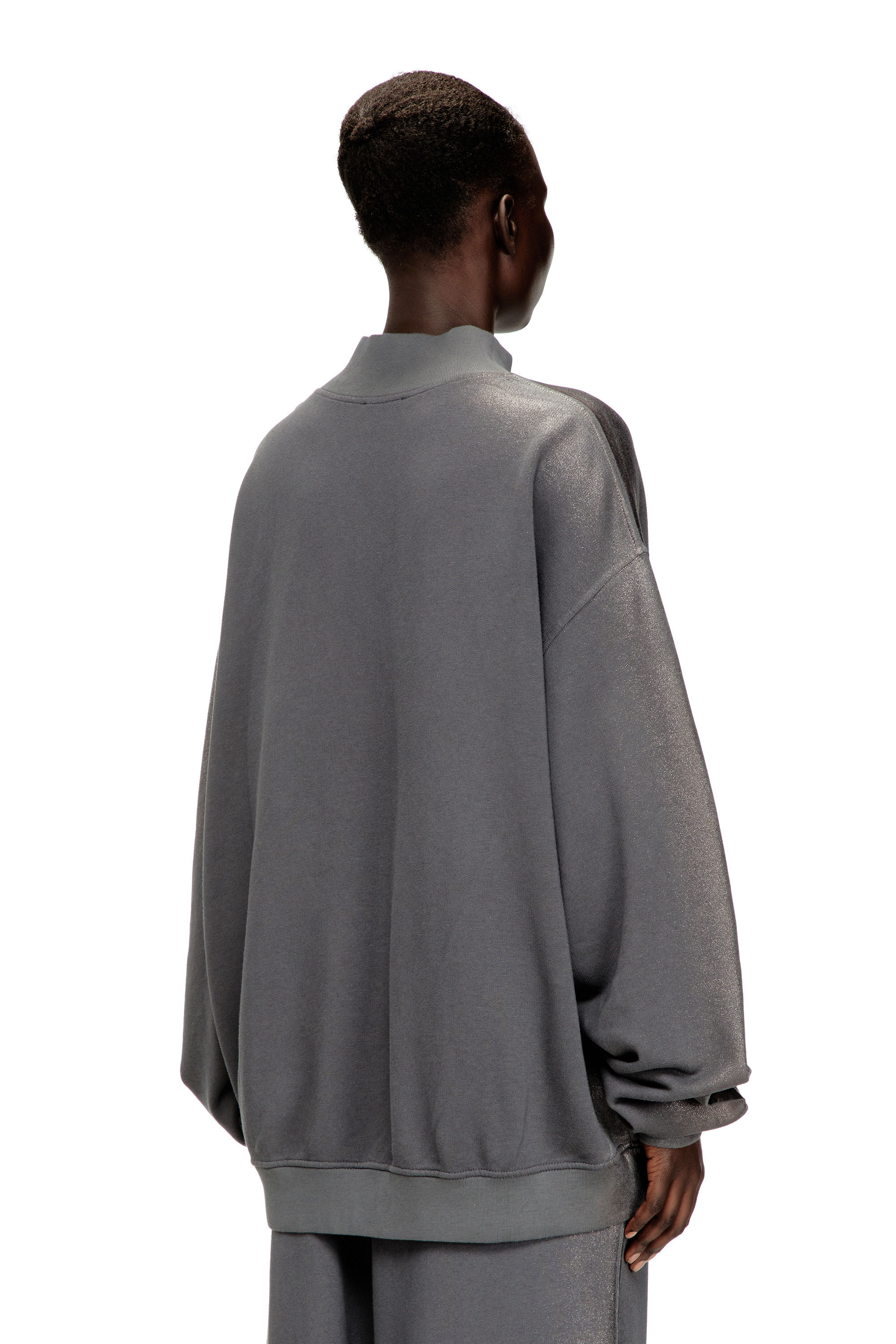 F-ALEXAN-S1 プルオーバースウェット｜グレー｜ウィメンズ｜DIESEL