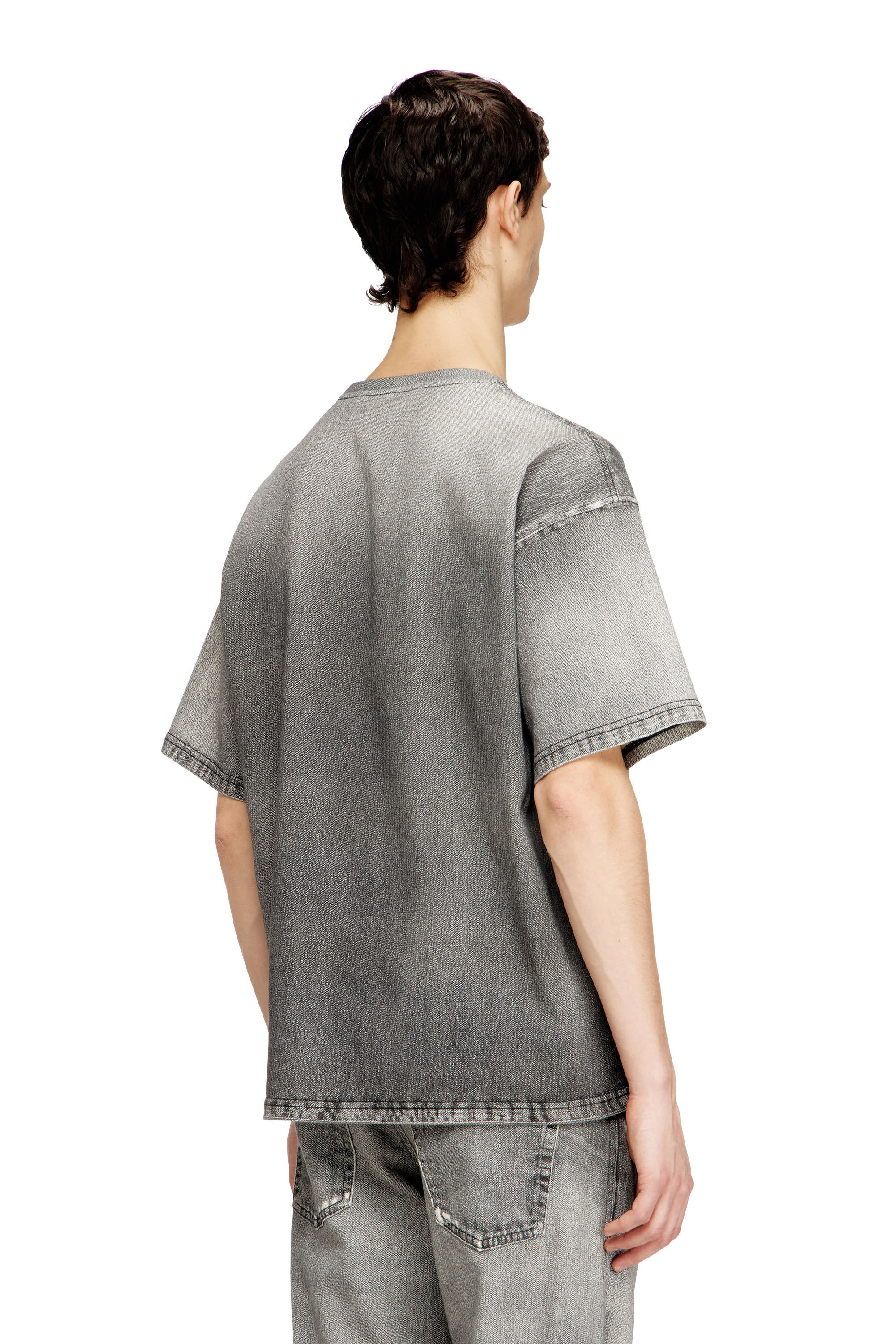 Diesel - D-BOX JOGG, Male's ジョグ トップ in グレー - 4