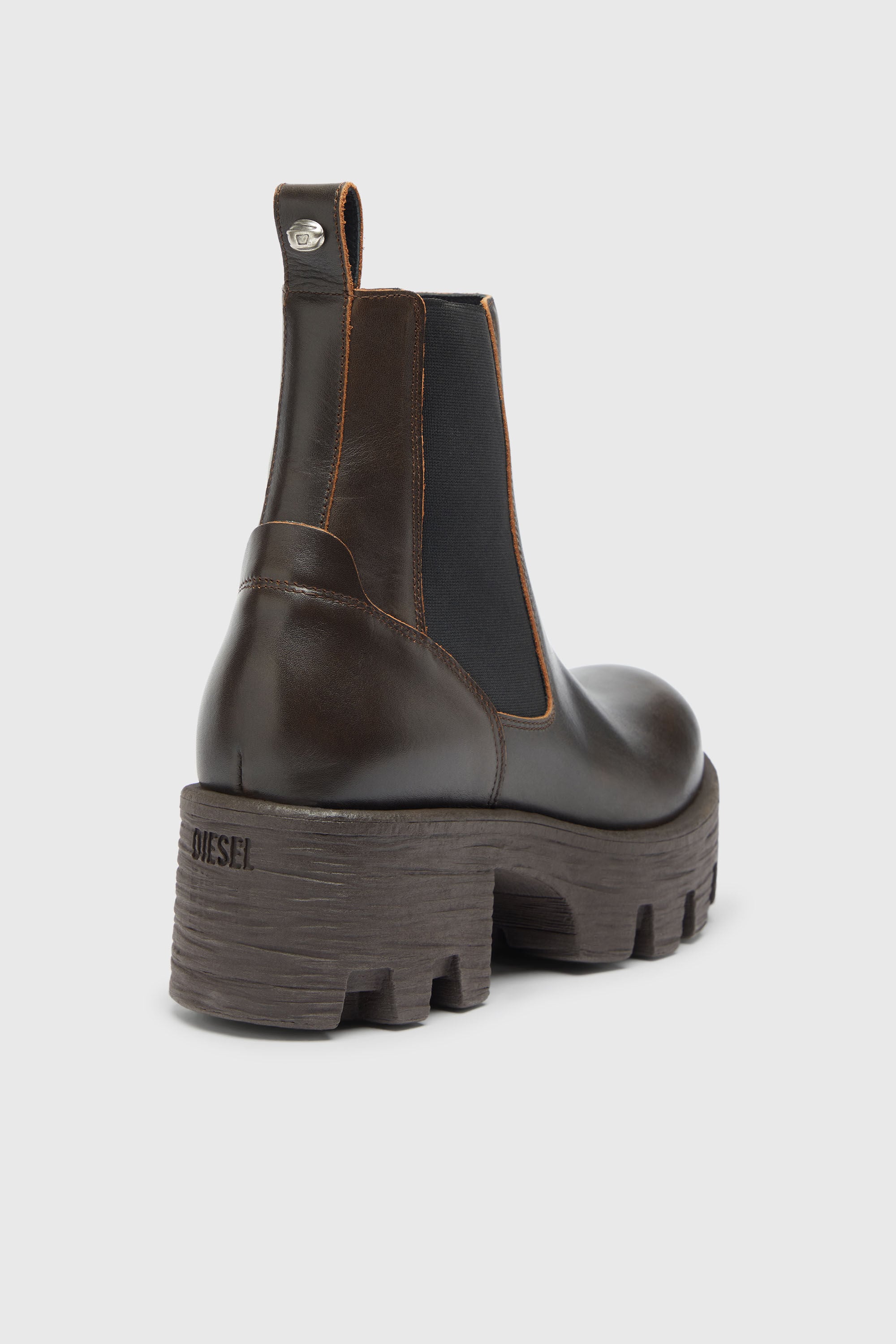 Diesel - D-HAMMER CHUNKY W, Female's ブーツ in ブラウン - 5