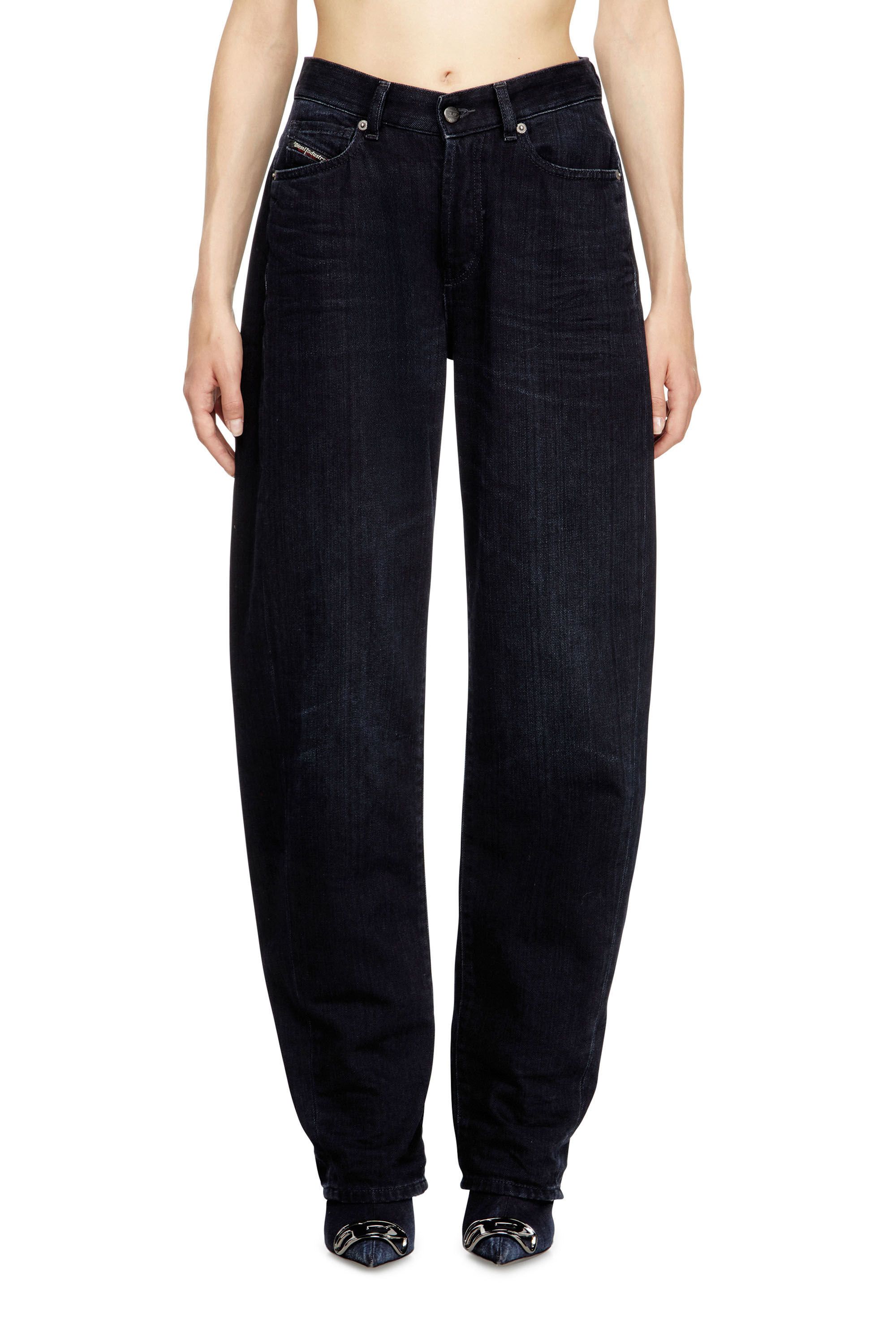 Diesel - Female's Relaxed Jeans 1974 D-Ellz 09L54, null - 3