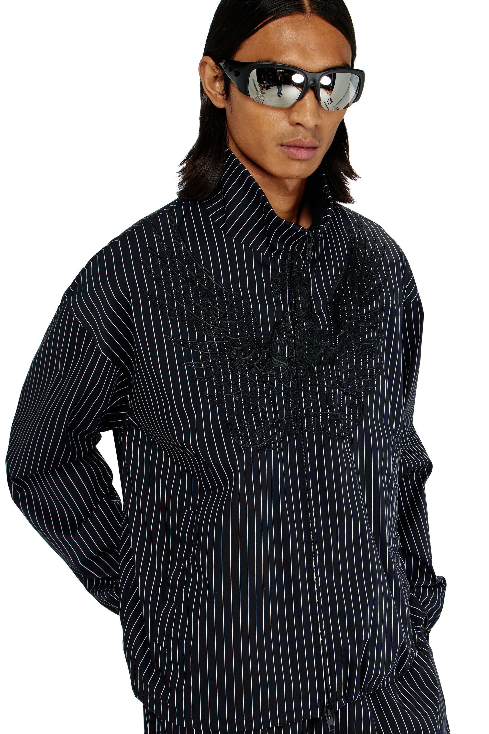 Diesel - J-CORSAR-NJCA, Male's ジャケット in ブラック - 4