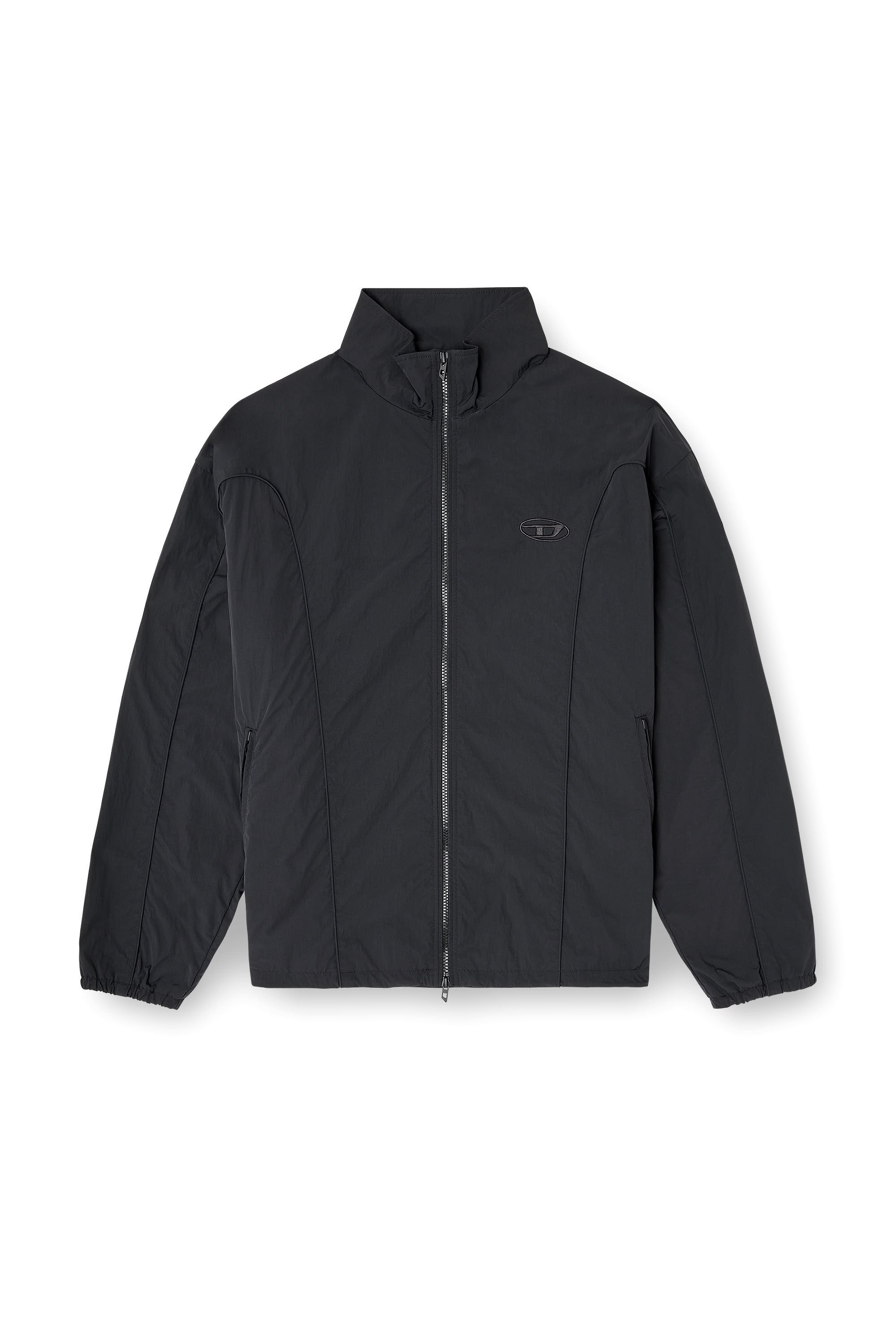 Diesel - J-FIVE-WRD-AKAD, Male's ウィンドブレーカー in ブラック - 2