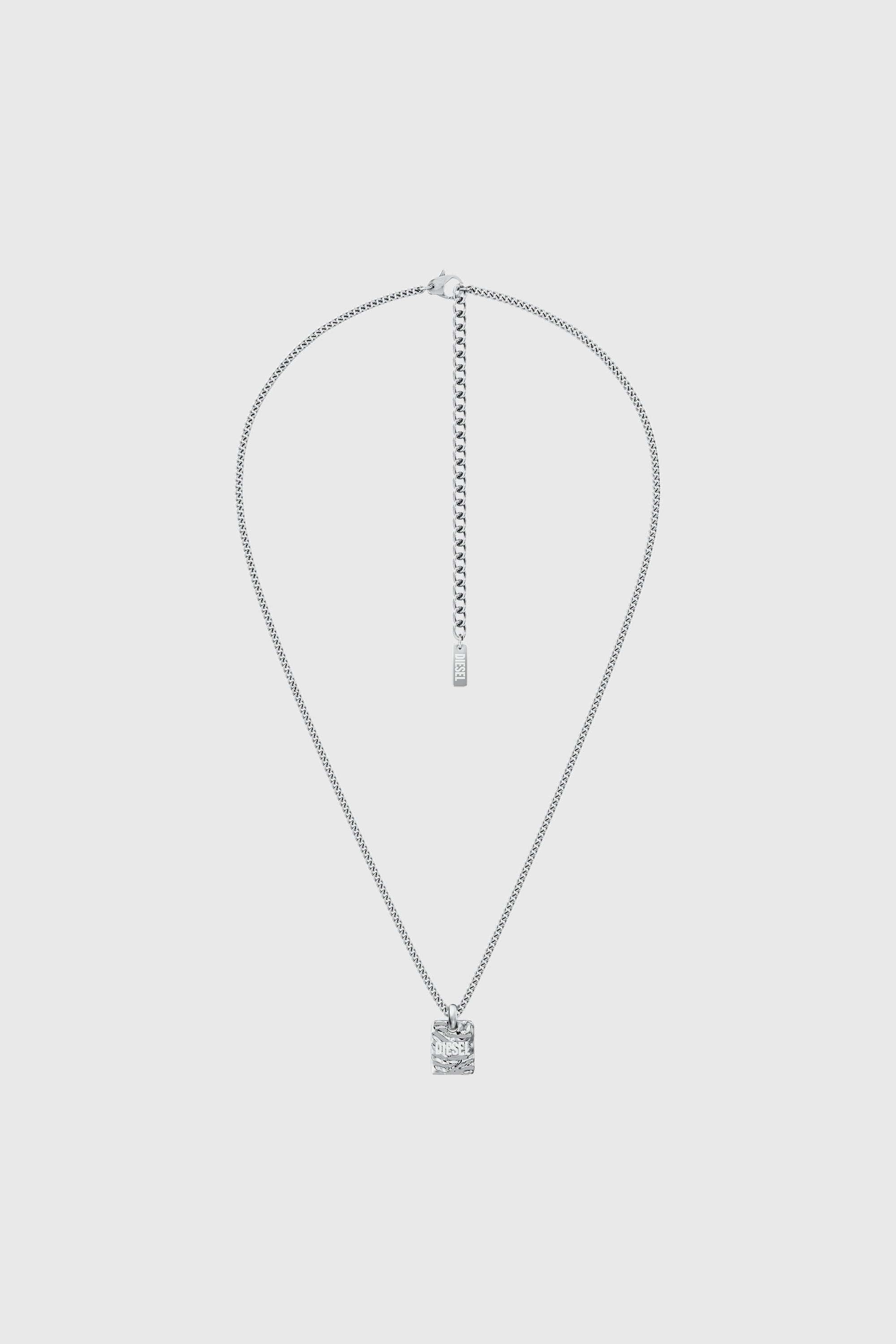 Diesel - DX1734040, Unisex's ネックレス in シルバー - 1