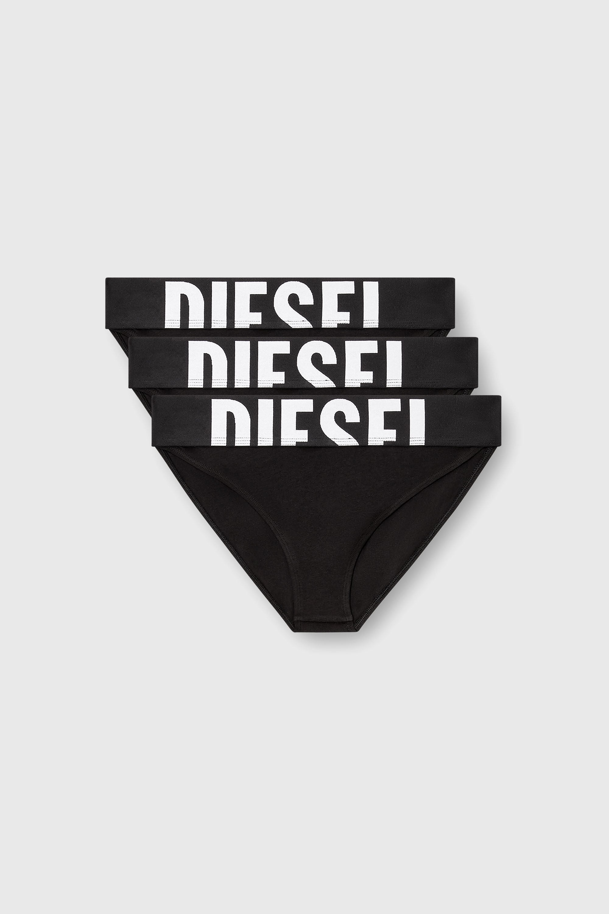 Diesel - LOLA-D-POP-3PACK, Female's ショーツ3枚パック in ブラック - 2
