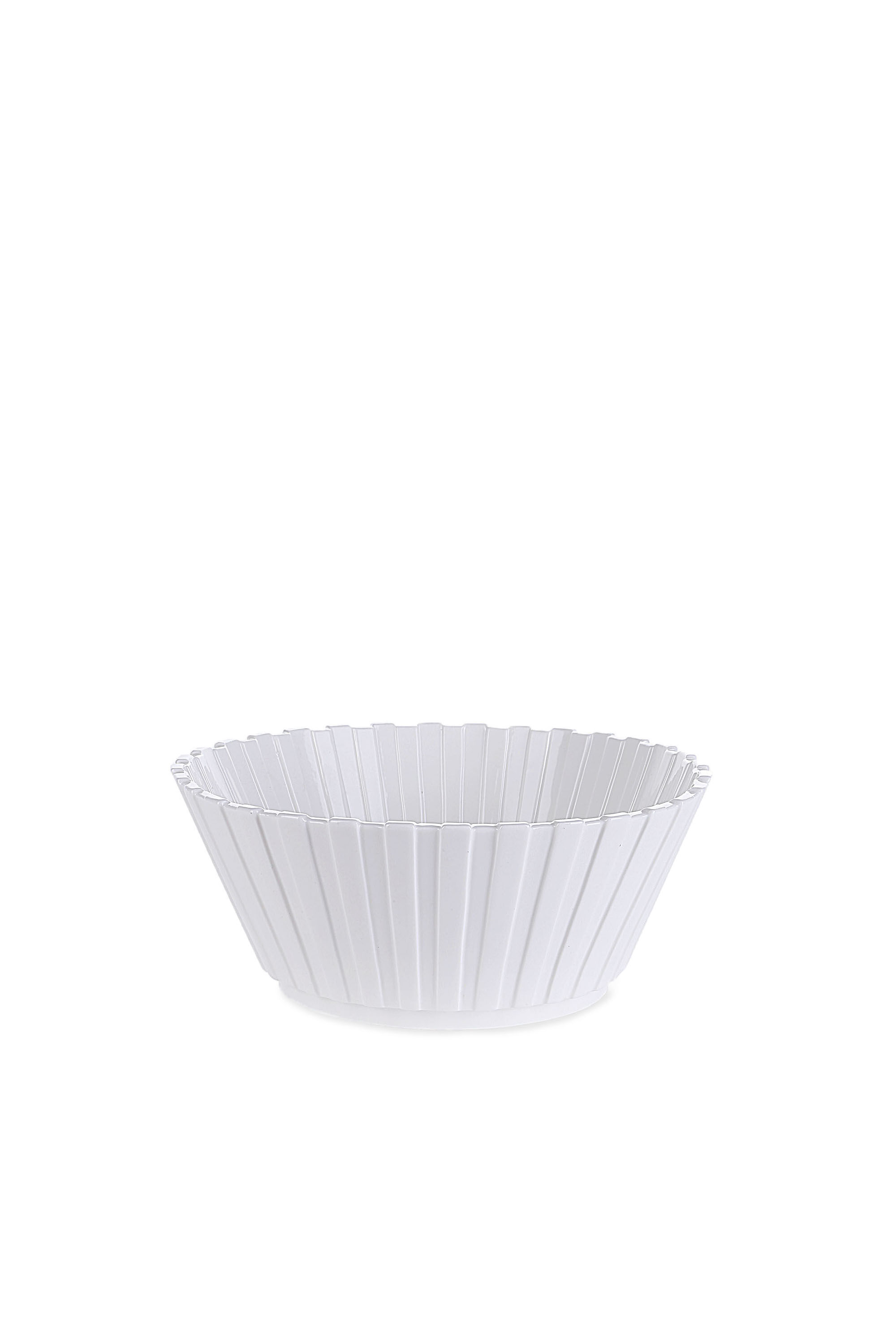 Diesel - 10916 MACHINE COLLEC, Unisex's Big porcelain salad bowl in ホワイト - 1