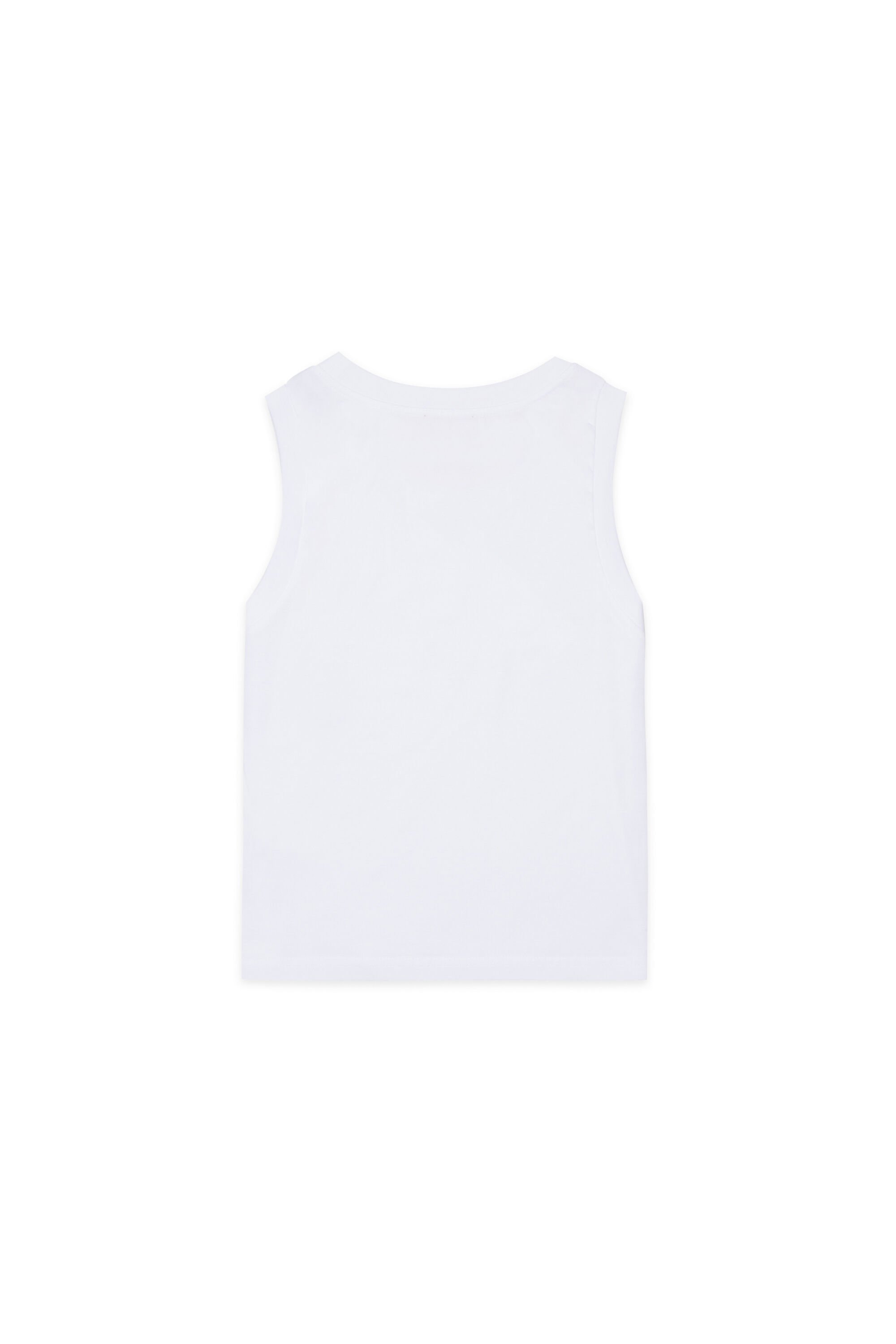 Diesel - MTIARDY, Male's Muscle tee with D logo in ホワイト - 2
