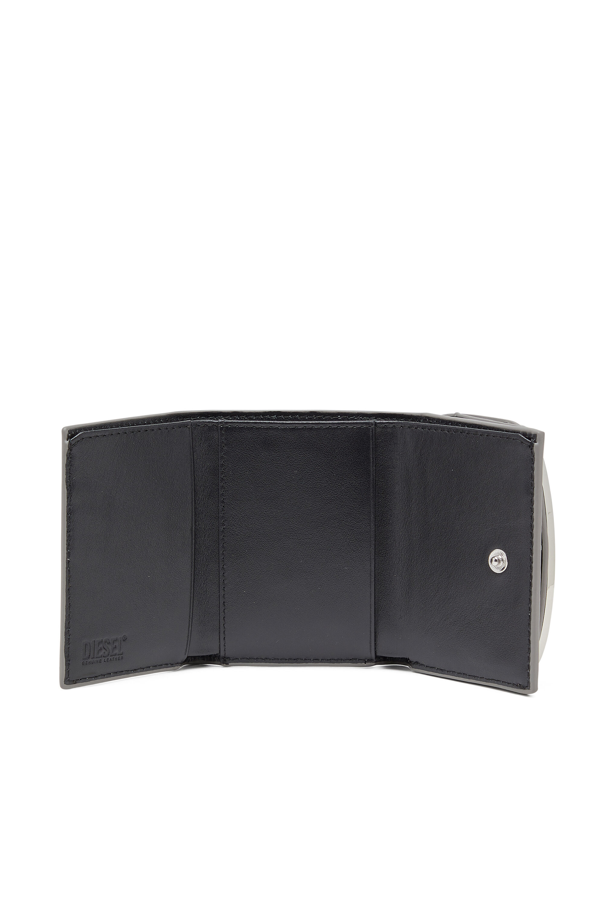 1DR TRI FOLD COIN XS 三つ折りウォレット｜シルバー｜ウィメンズ｜DIESEL