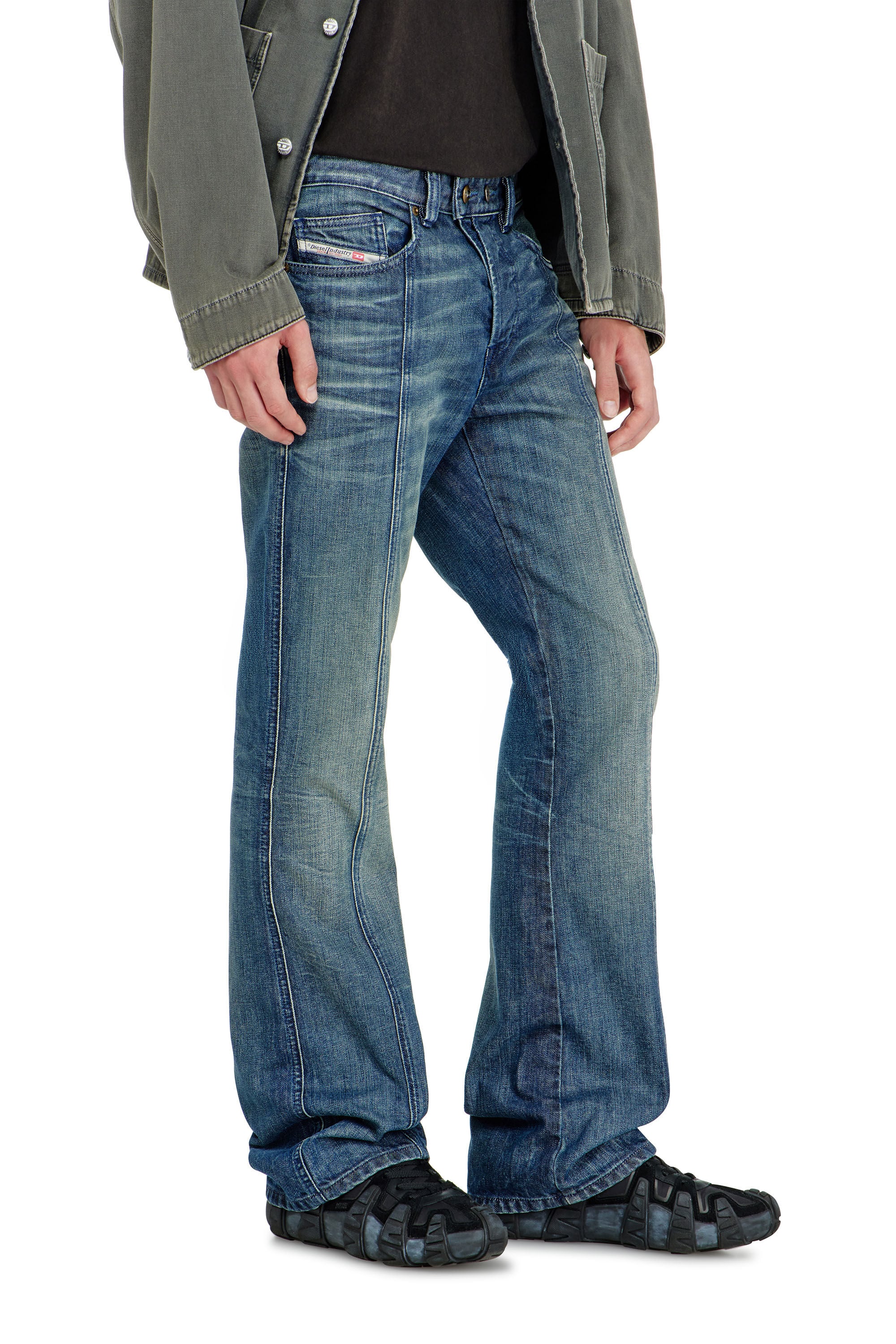Diesel - Male's Bootcut Jeans 1998 D-Buck 09Q29, ミディアムブルー - 7