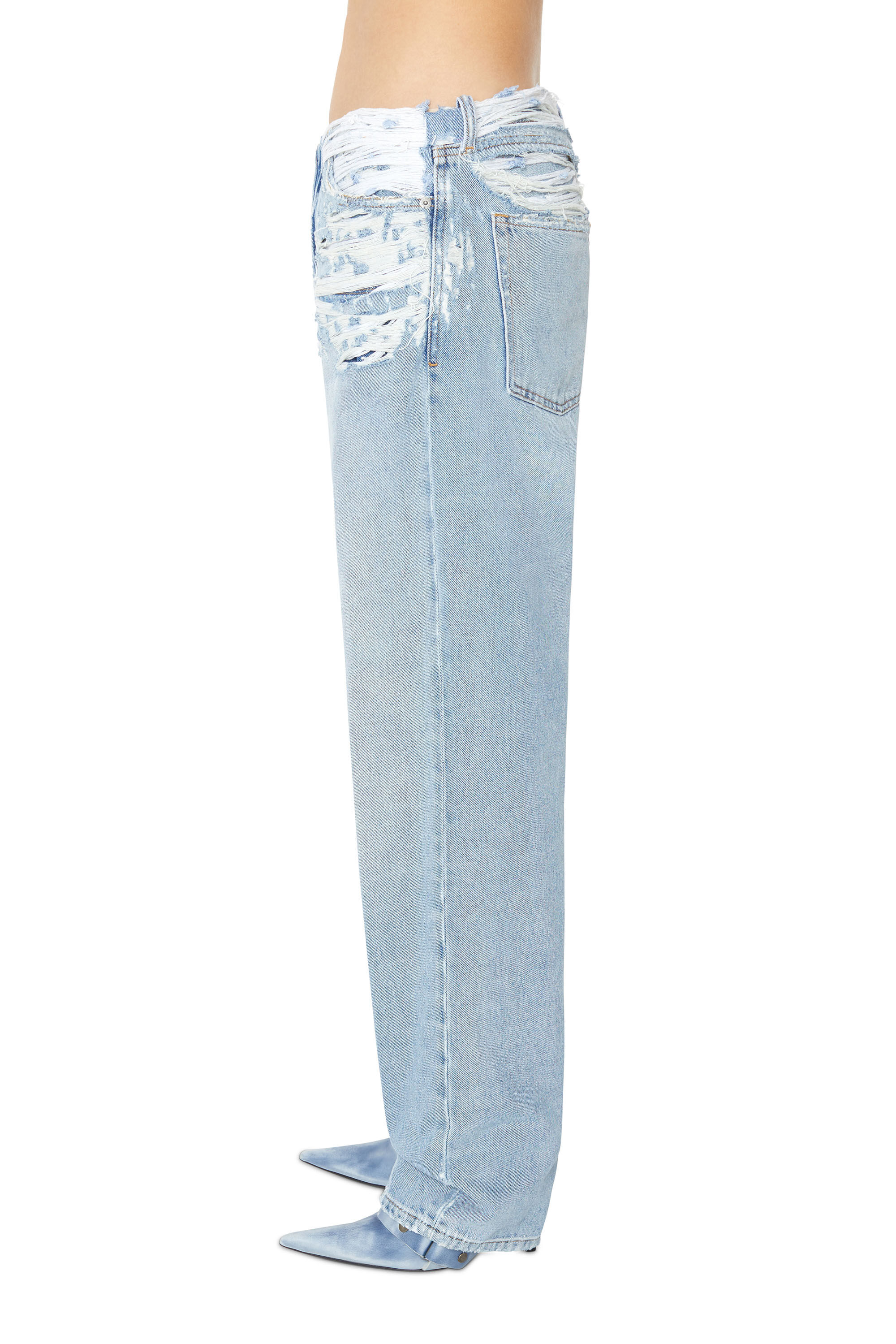 Diesel - Straight Jeans D-Ark 007N7, Female's ストレート Jeans - D-Ark in ライトブルー - 6