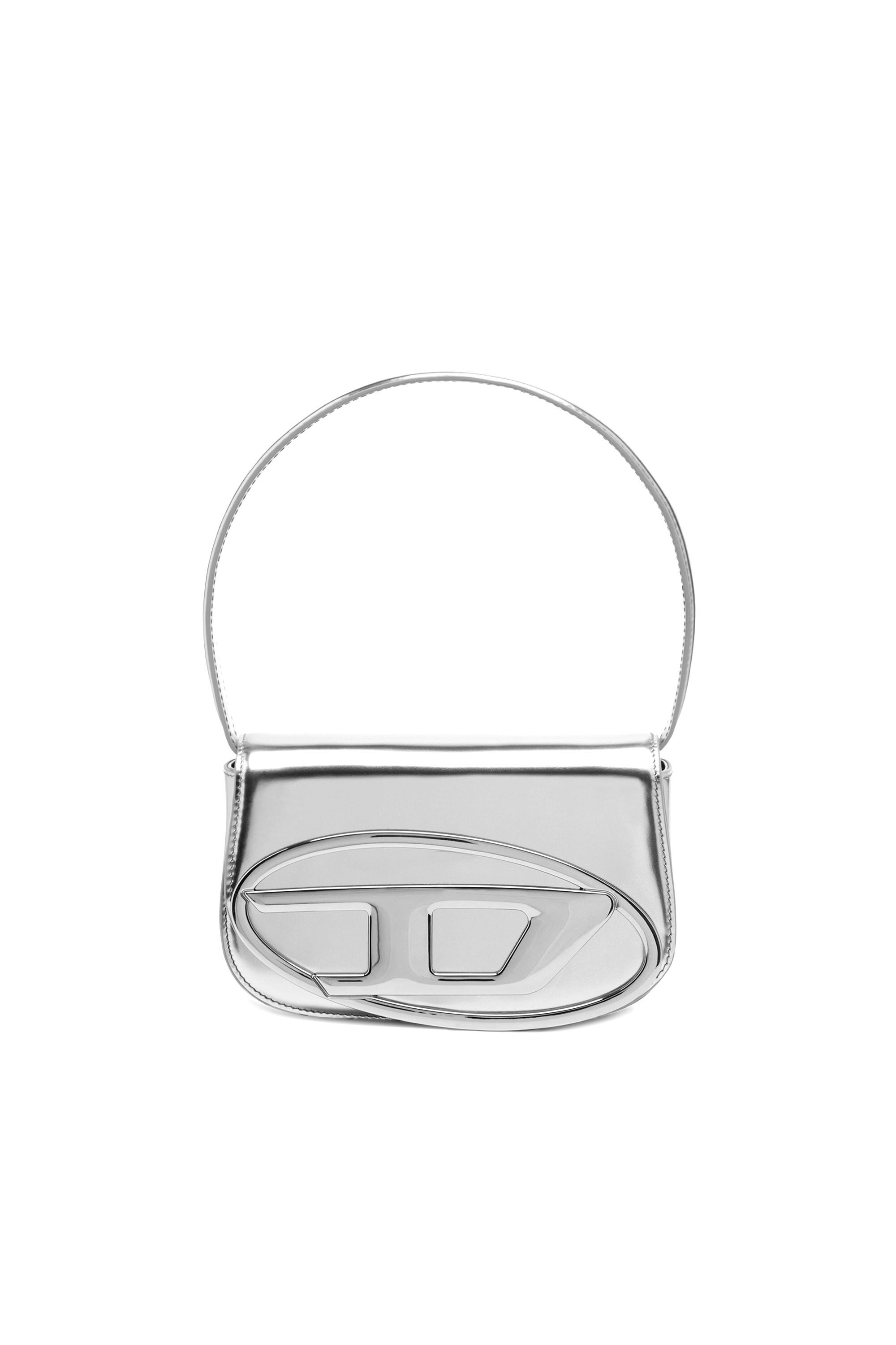 Diesel - 1DR, Female's カウレザーショルダーバッグ in シルバー - 2