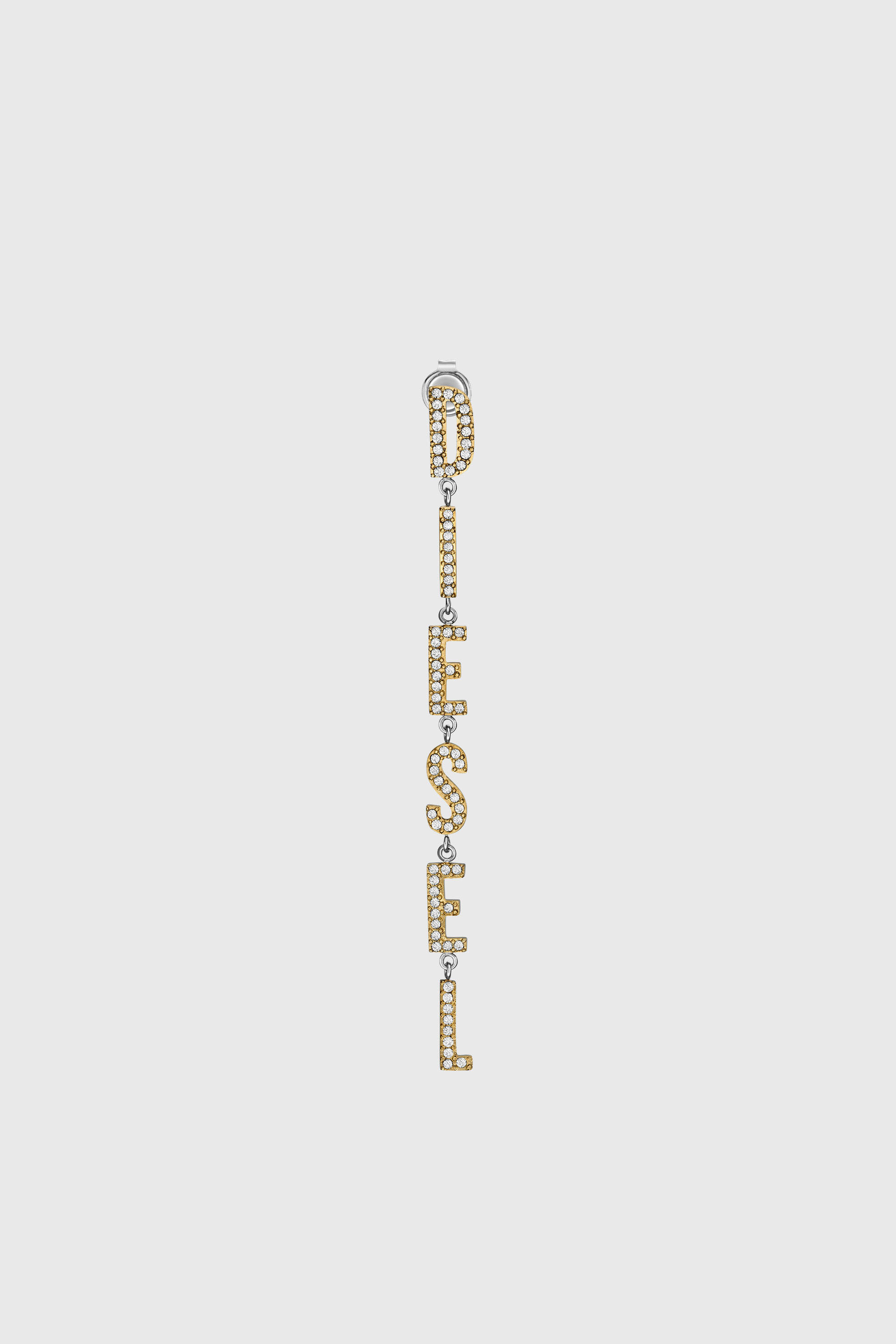 Diesel - DX1546931 JEWEL, Unisex's ピアス（片耳用） in シルバー/ゴールド - 1