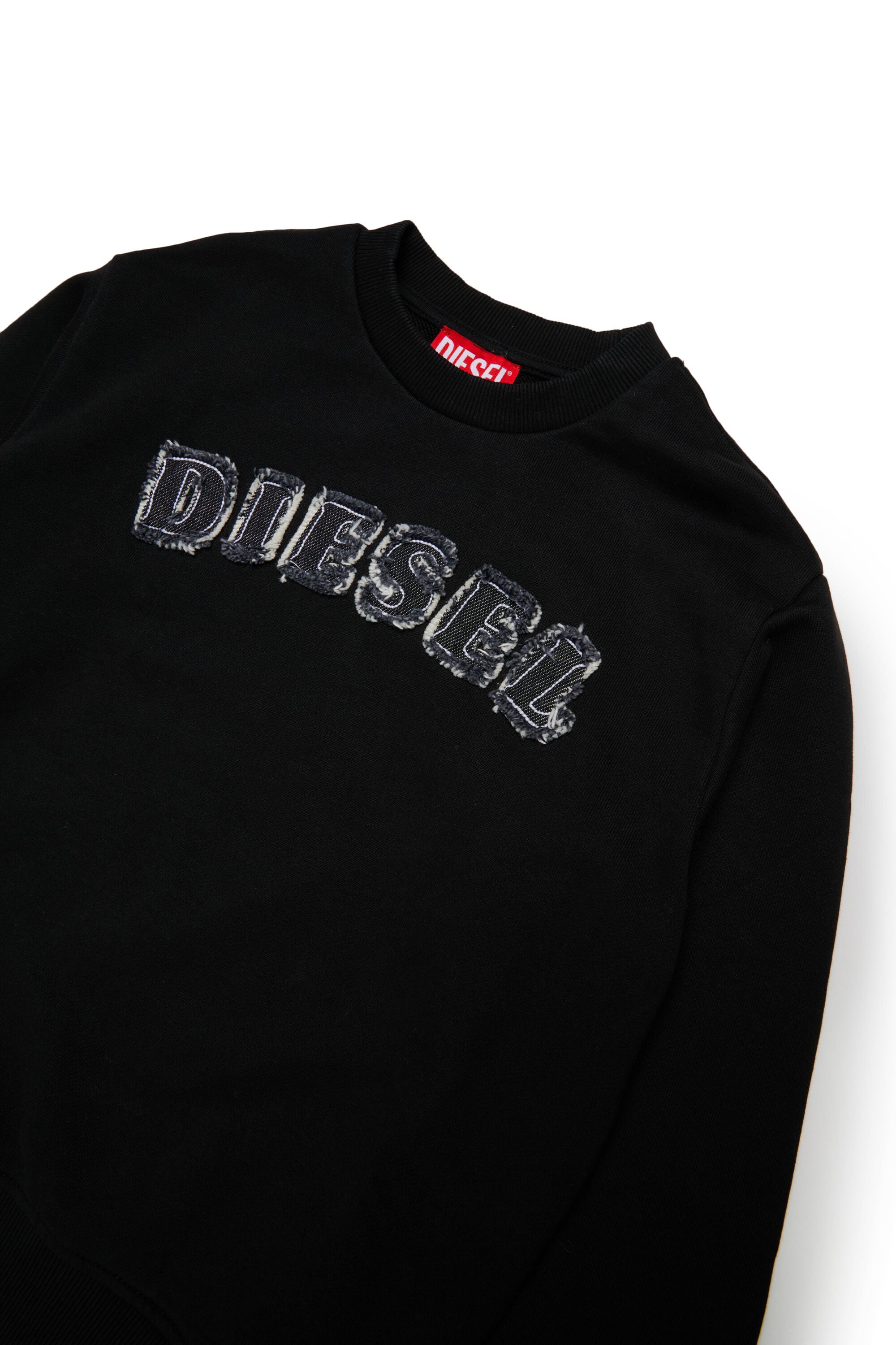 Diesel - SJEANS OVER, Male's スウェット in ブラック - 3
