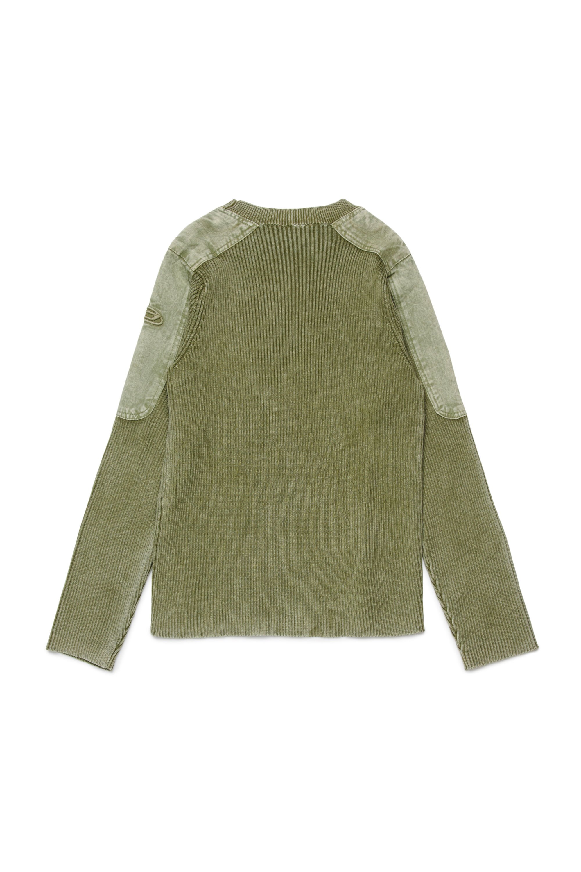 Diesel - KAMERYN, Male's プルオーバーニット in グリーン - 2