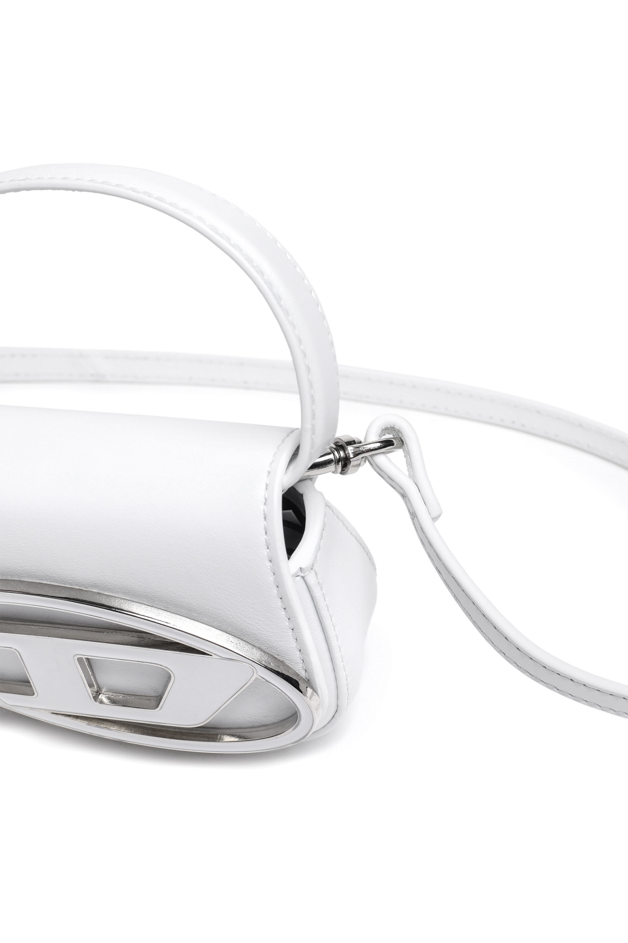 DIESEL ディーゼル 1DR ハンドバッグ ボディバッグ　ホワイト - 1