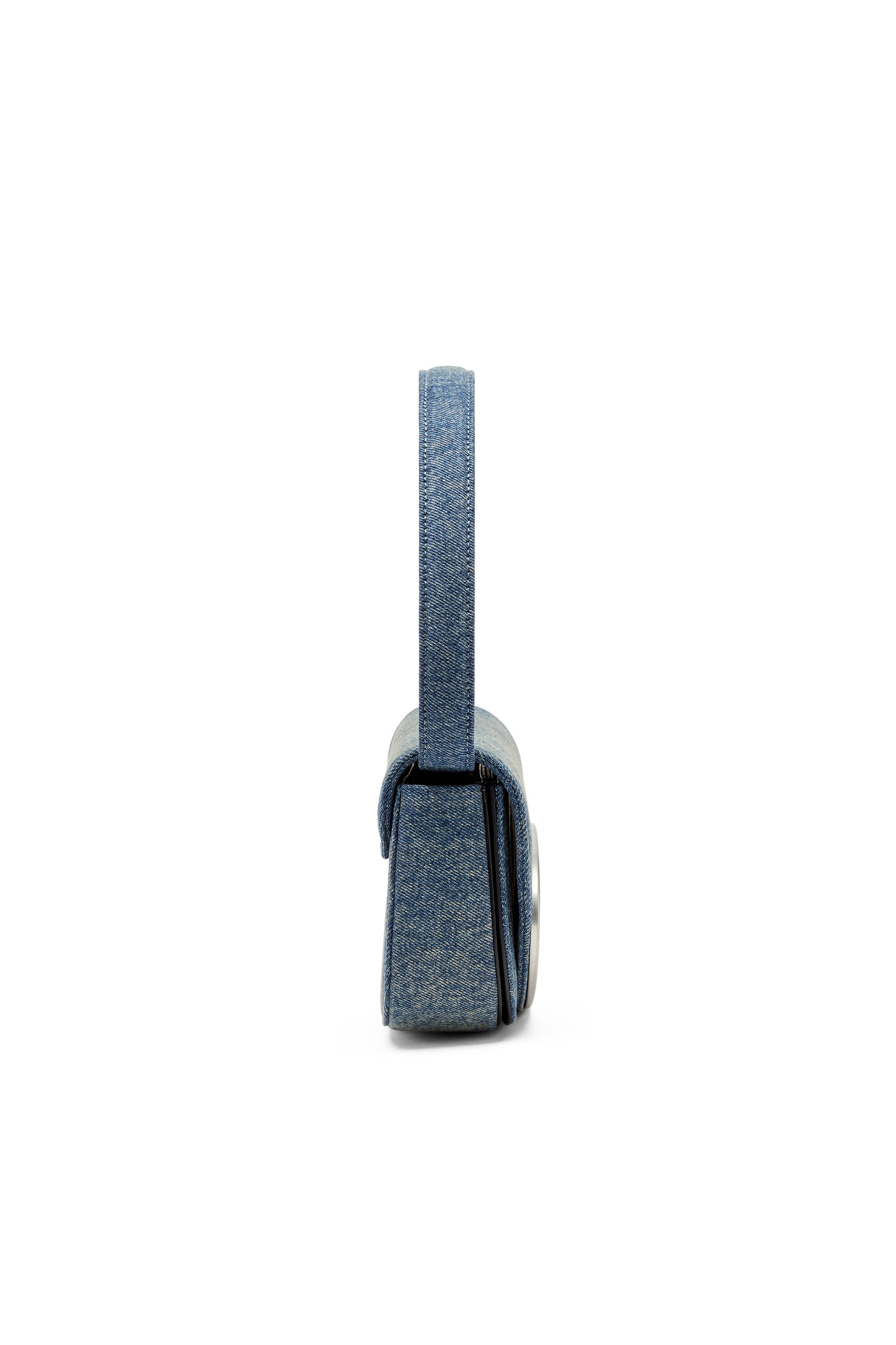 Diesel - 1DR, Female's 1DR-Iconic shoulder bag in solarised denim in ブルー - 4