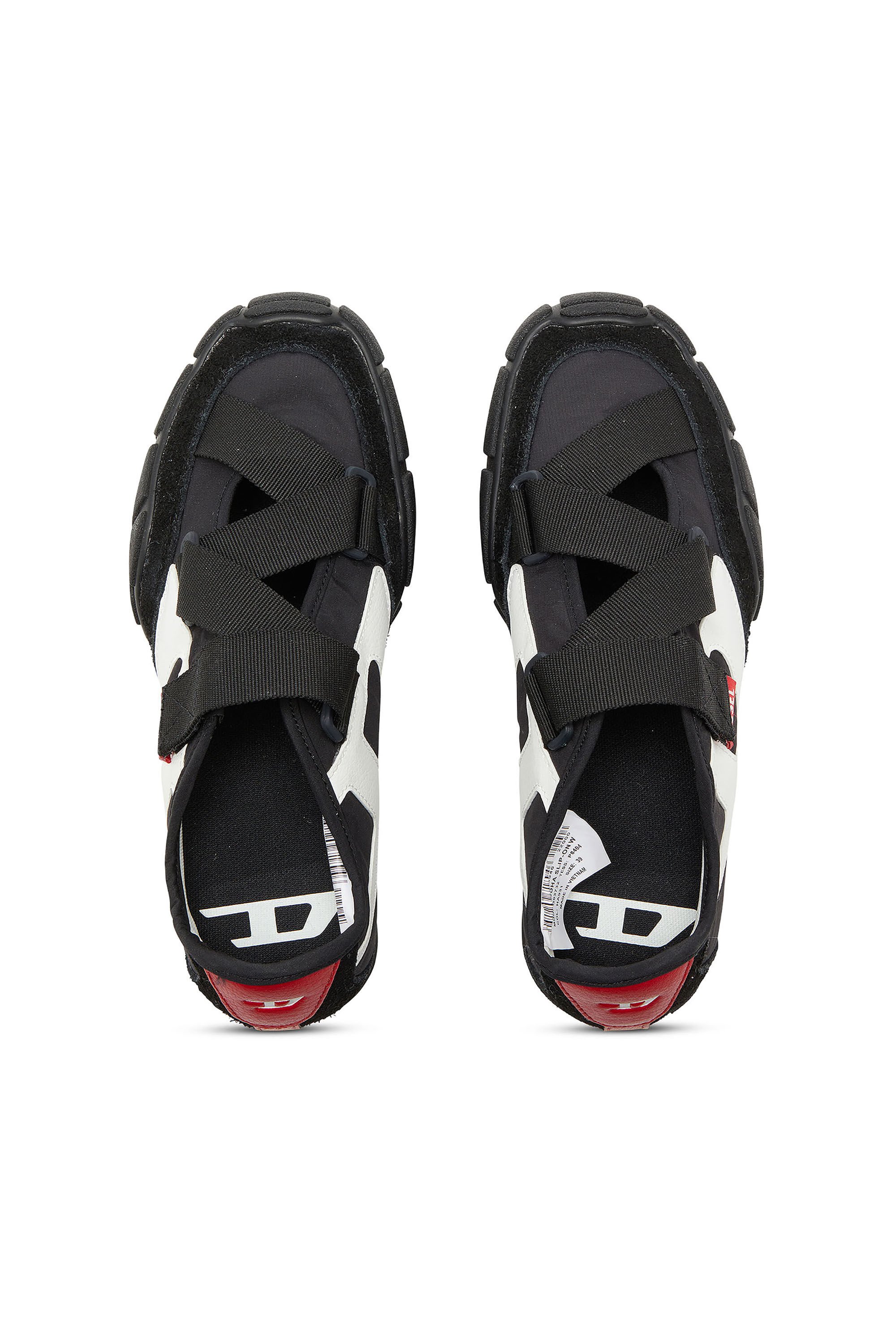 Diesel - S-PAGODHA SLIP-ON W, Female's スニーカー in ブラック/ホワイト - 6