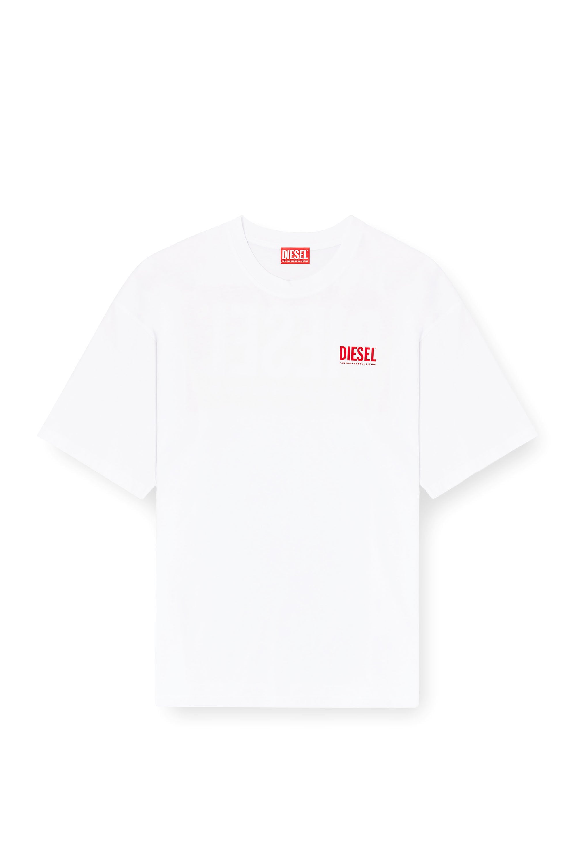 Diesel - T-BOXT-BISK, Male's Tシャツ in ホワイト - 2