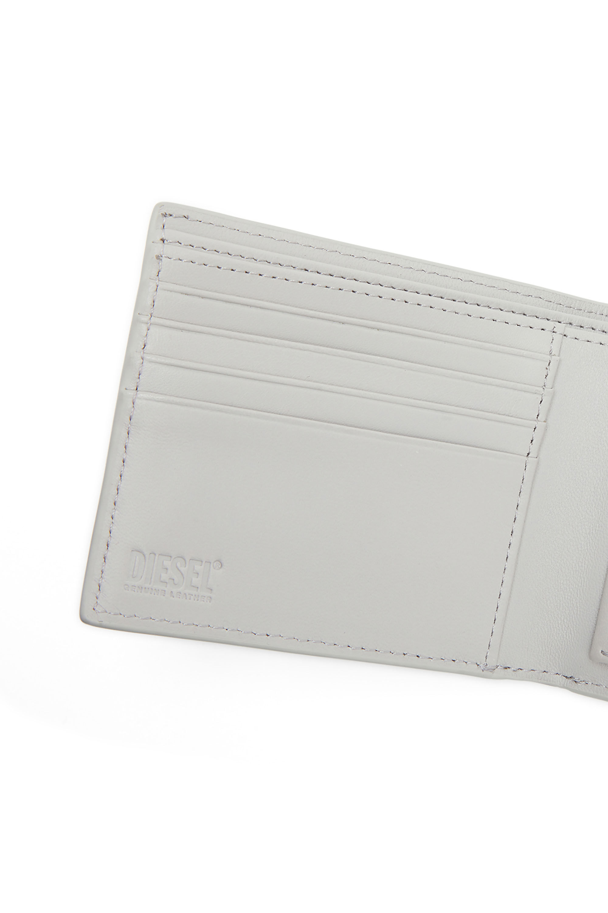 BI-FOLD COIN S 3D Bi-fold wallet in logo-perforated leather 