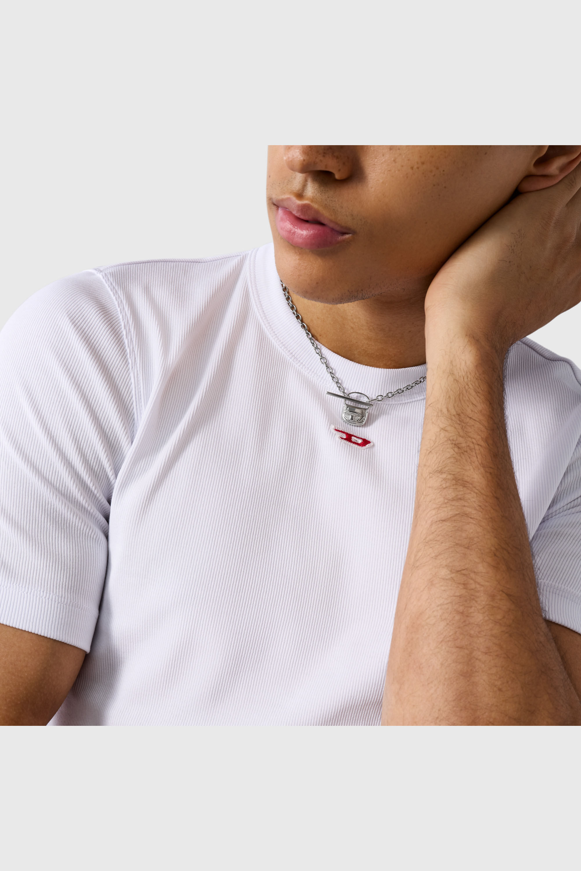 Diesel - DX1593040 JEWEL, Unisex's ネックレス in シルバー - 4