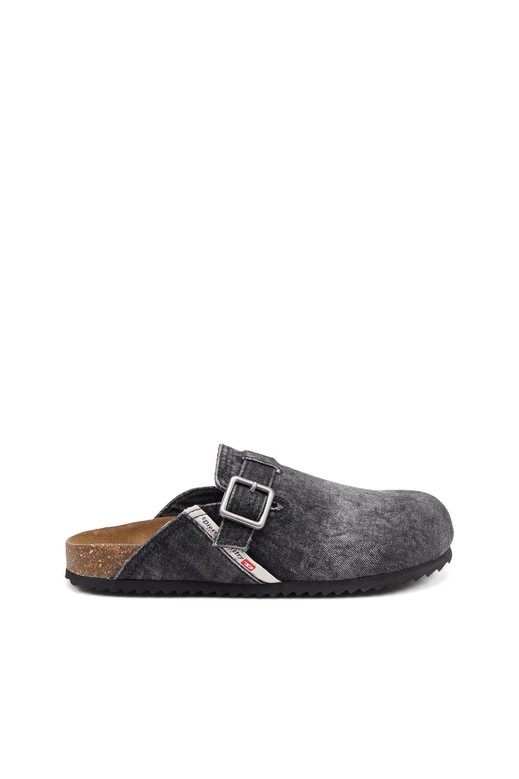 Diesel - D-WOODSTOCK X, Male's D-Woodstock-Mules in faded denim in ブラック - 2