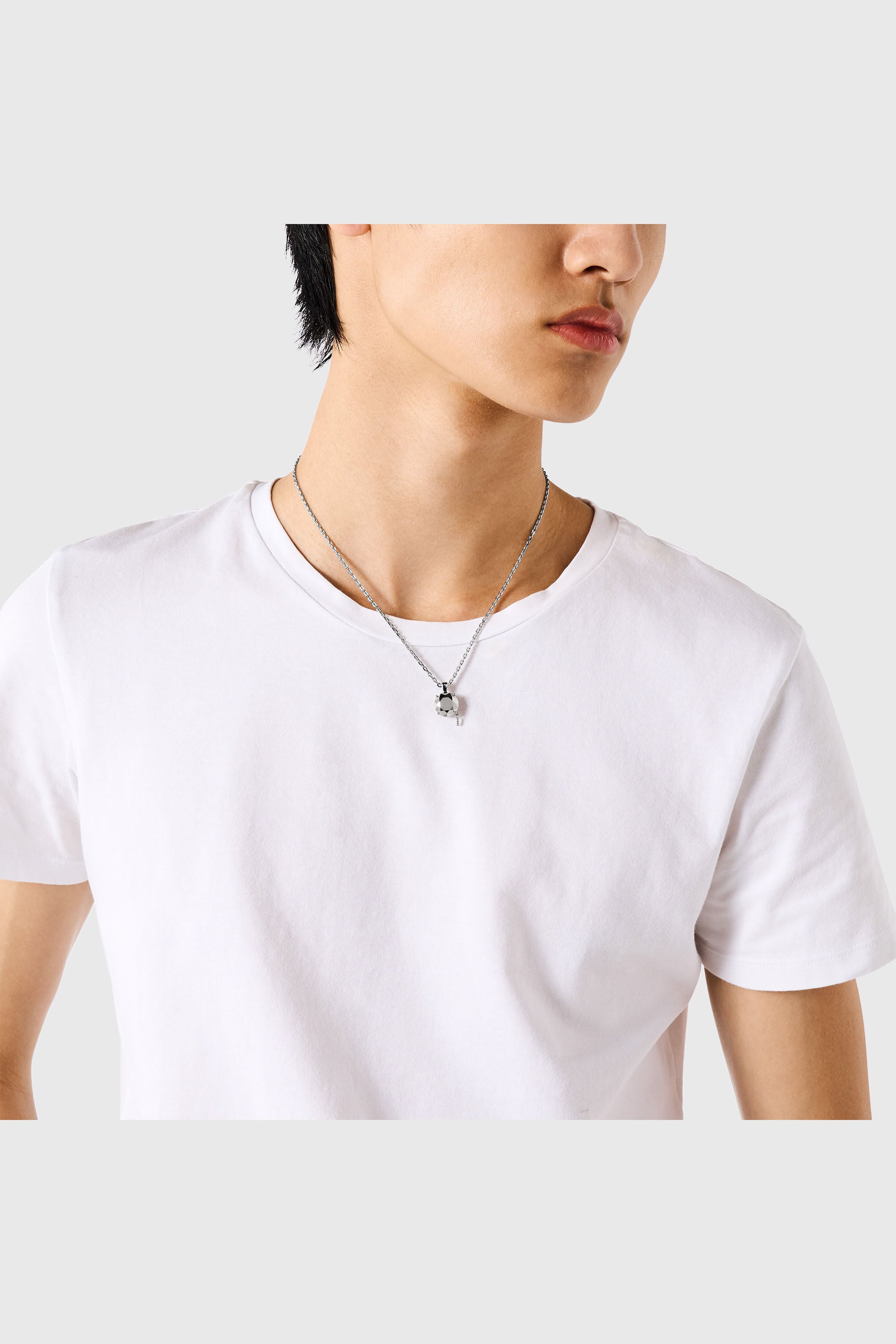 Diesel - DL1355040 STERLING SILVER JEWEL, Unisex's ネックレス in シルバー - 3