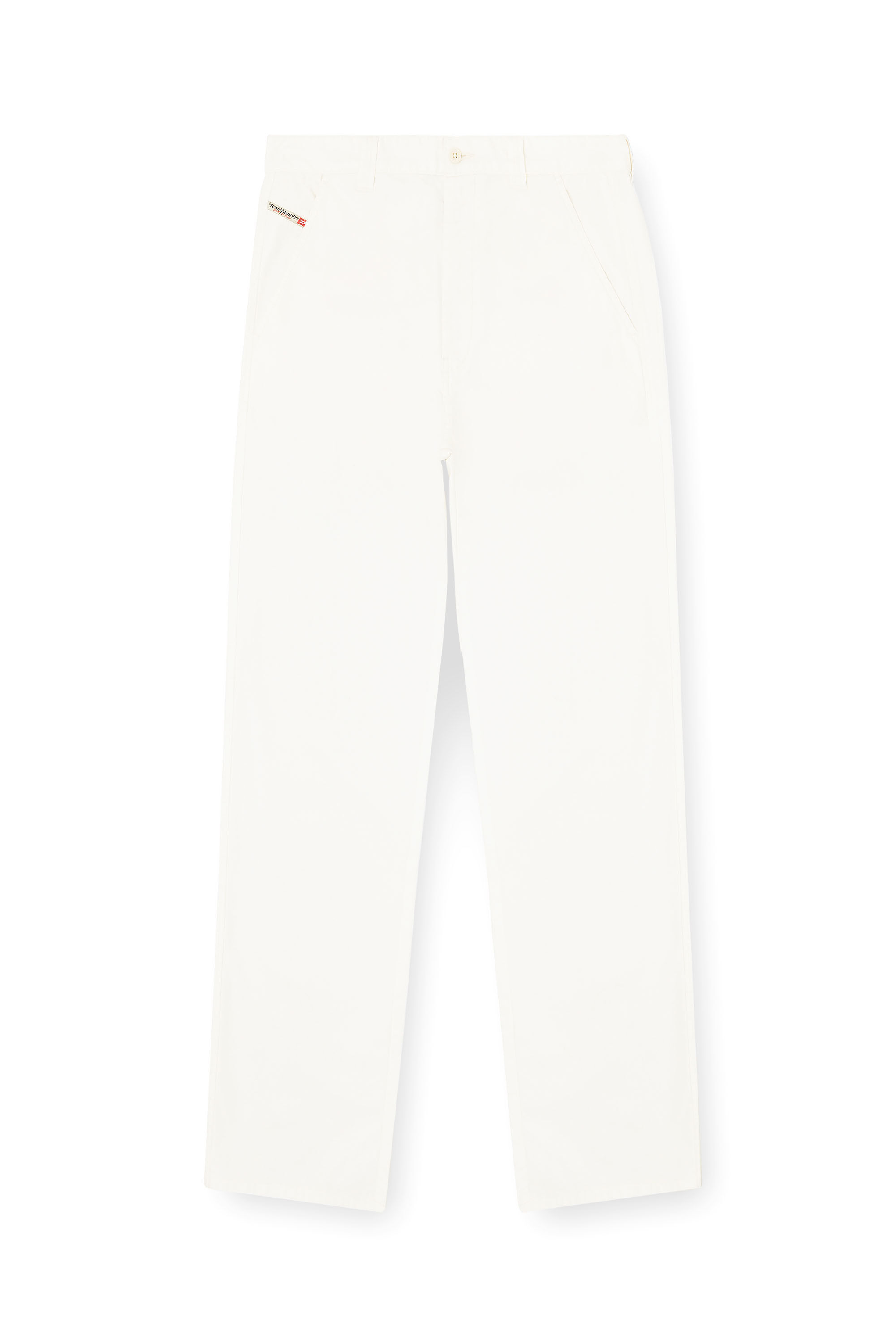 PGG メンズパンツ ホワイト L P-HANT-CHINO-EPCH パンツ｜ホワイト｜メンズ｜DIESEL