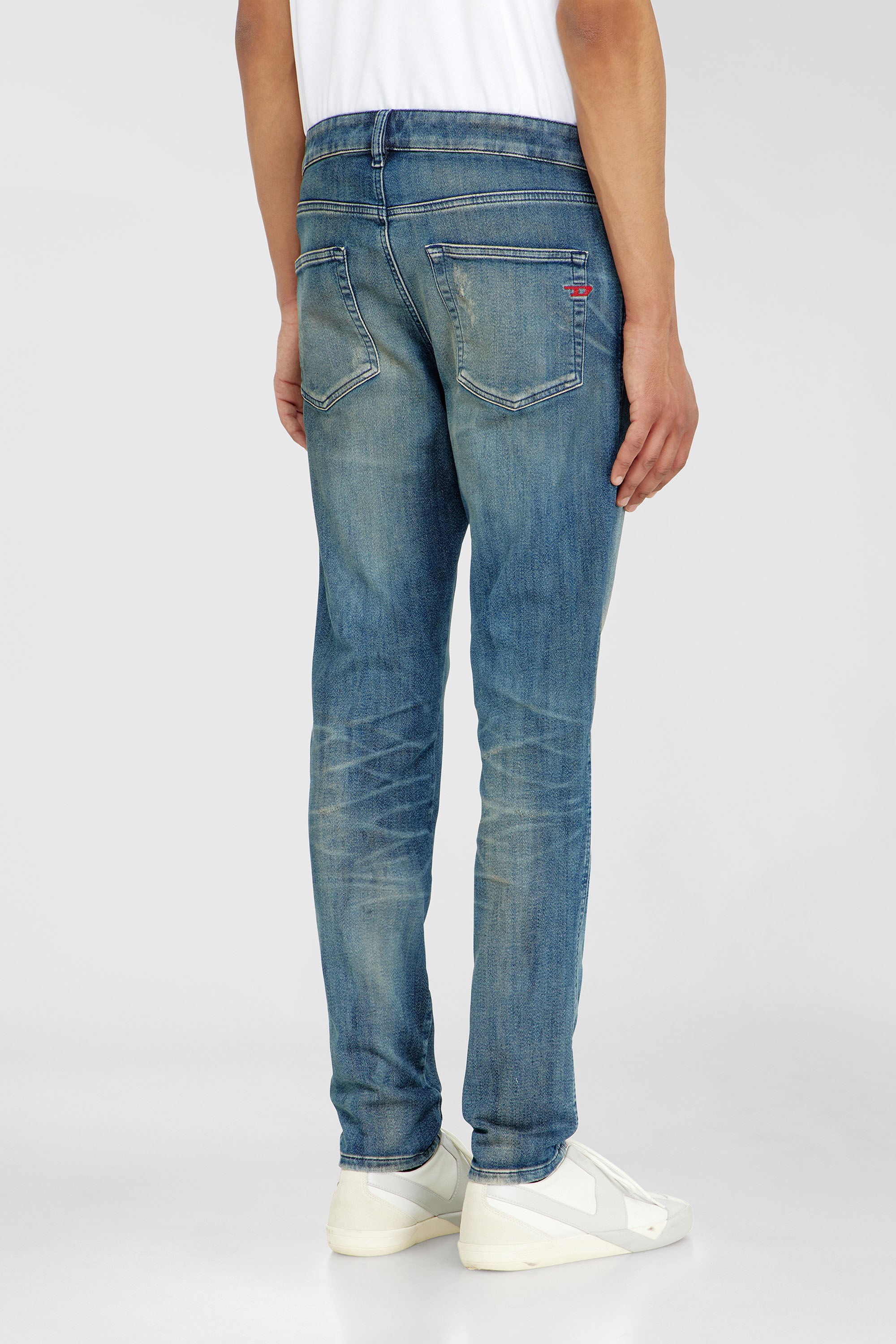 Diesel - Male's Slim 2062 D-Strukt Joggjeans&reg; 09P98, ミディアムブルー - 3