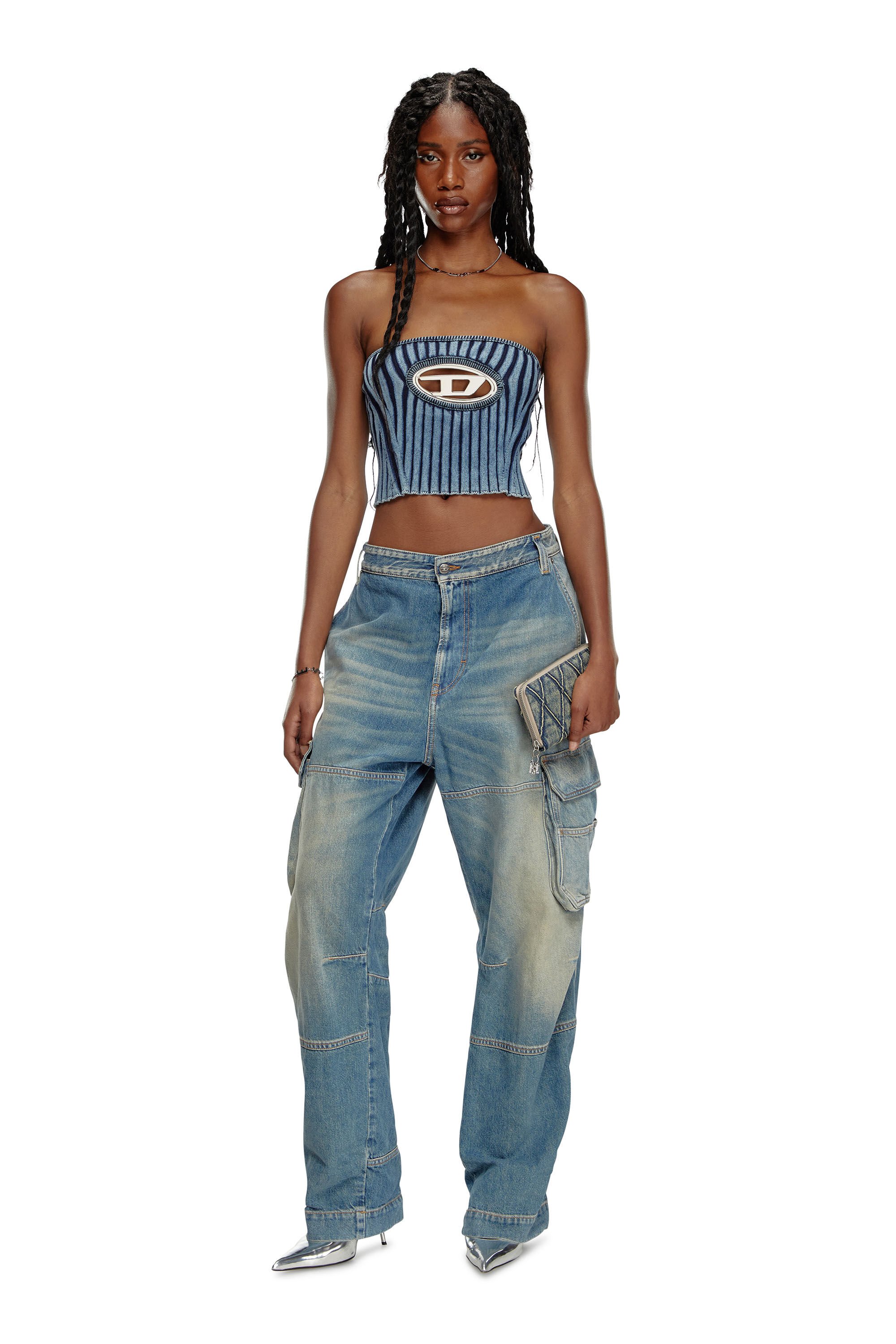 M-CLARKSVILLE A057700HEAS Tシャツ&トップス(WOMEN)|DIESEL
