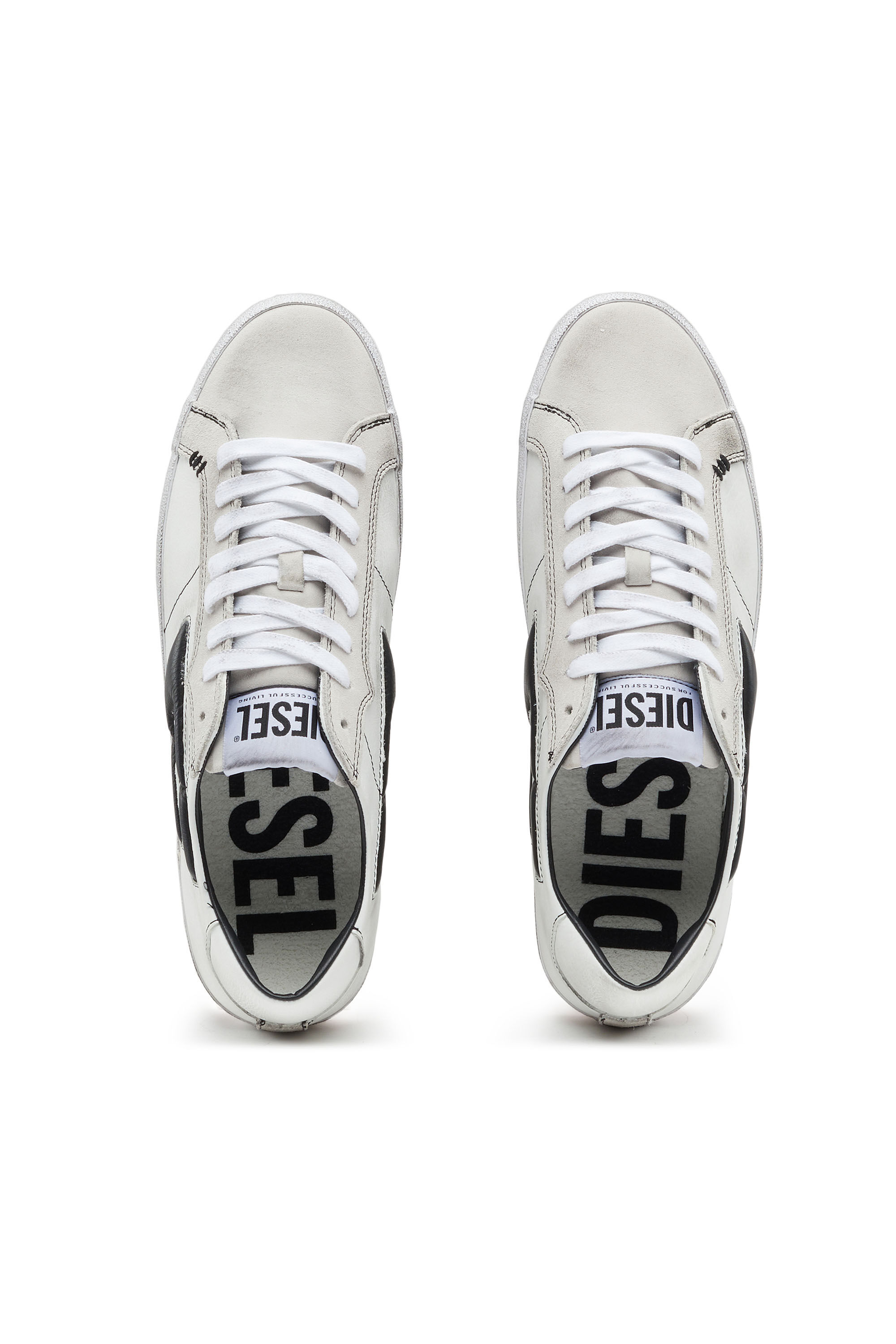Diesel - S-LEROJI LOW, Male's ローカットスニーカー ロゴ - S-Leroji Low in ホワイト - 6