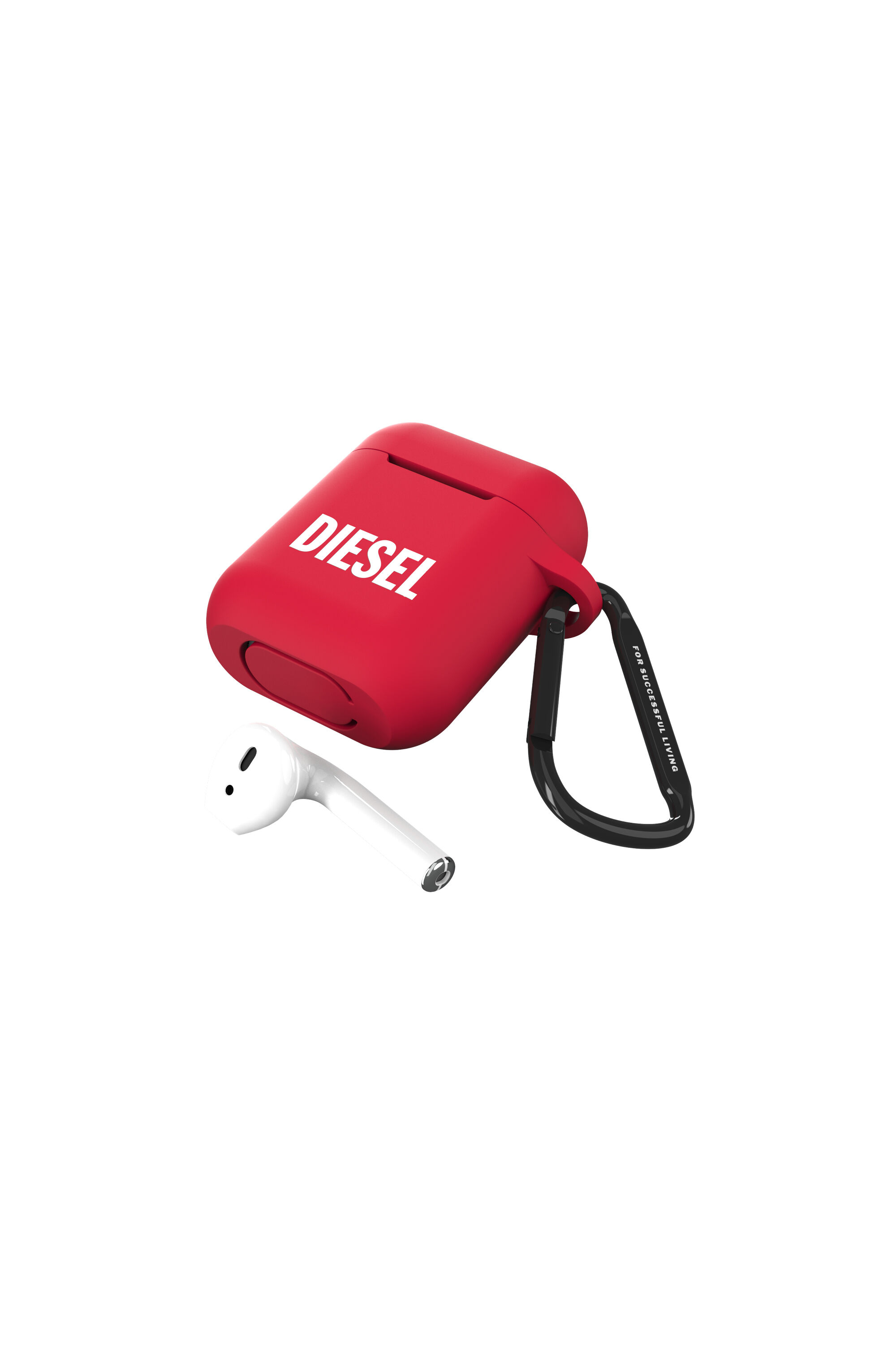 Diesel - 45832 AIRPOD CASE, Unisex's AIRPODS ケース in レッド - 4
