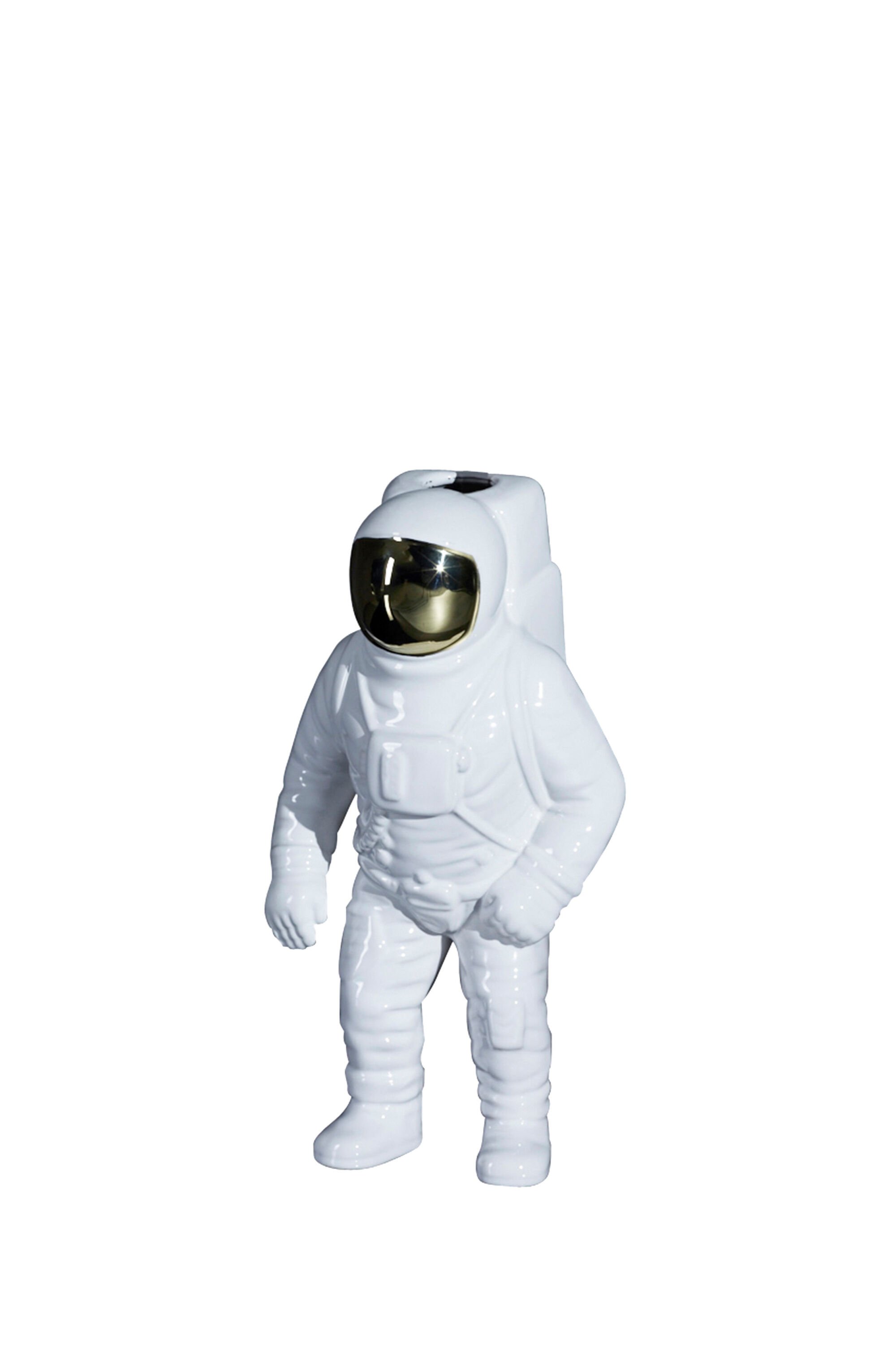 Diesel - 10932 COSMIC DINER, Unisex's Porcelain vase "cosmic diner: starman'' in ホワイト - 1