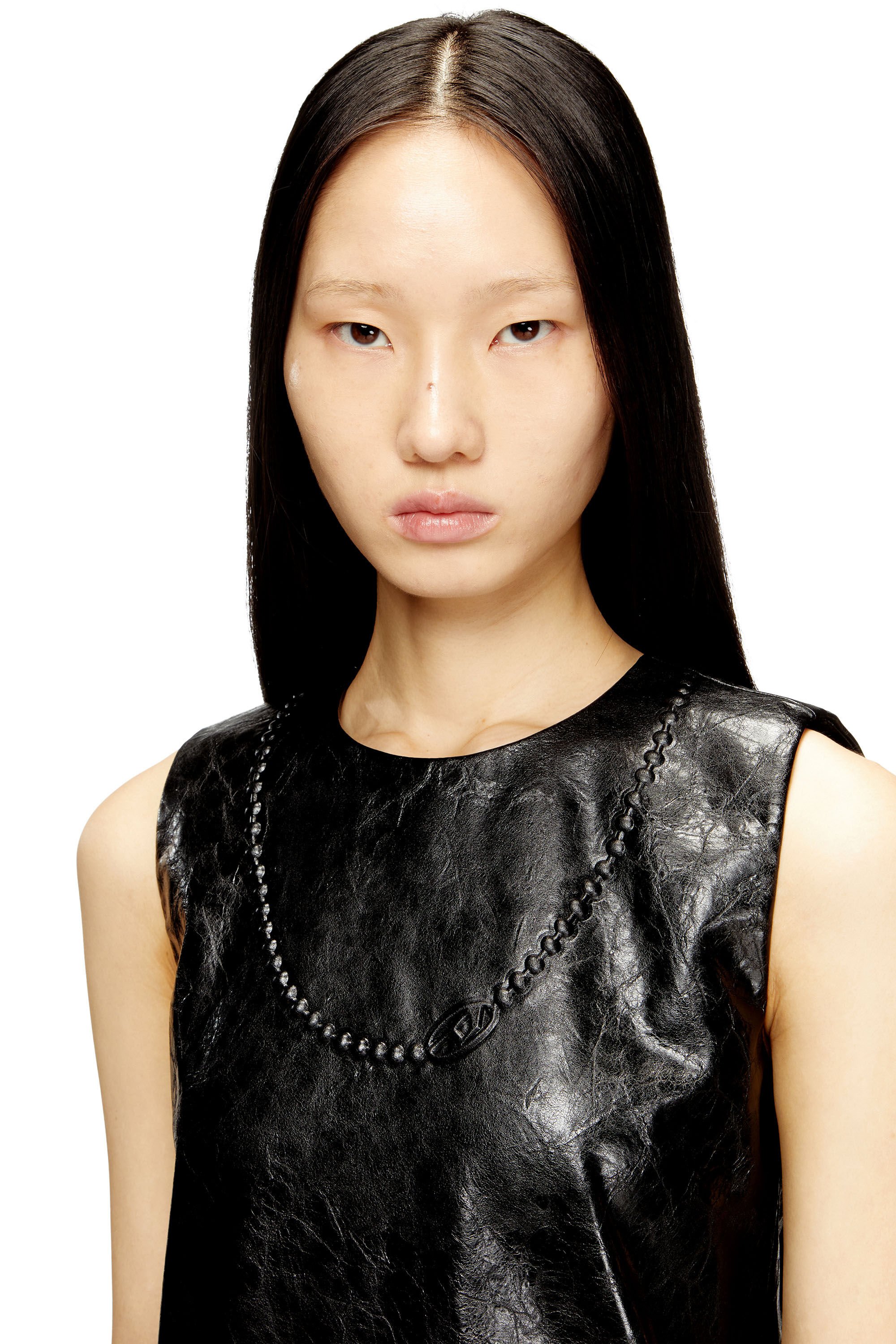 Diesel - D-ARES, Female's スリーブレスドレス in ブラック - 5