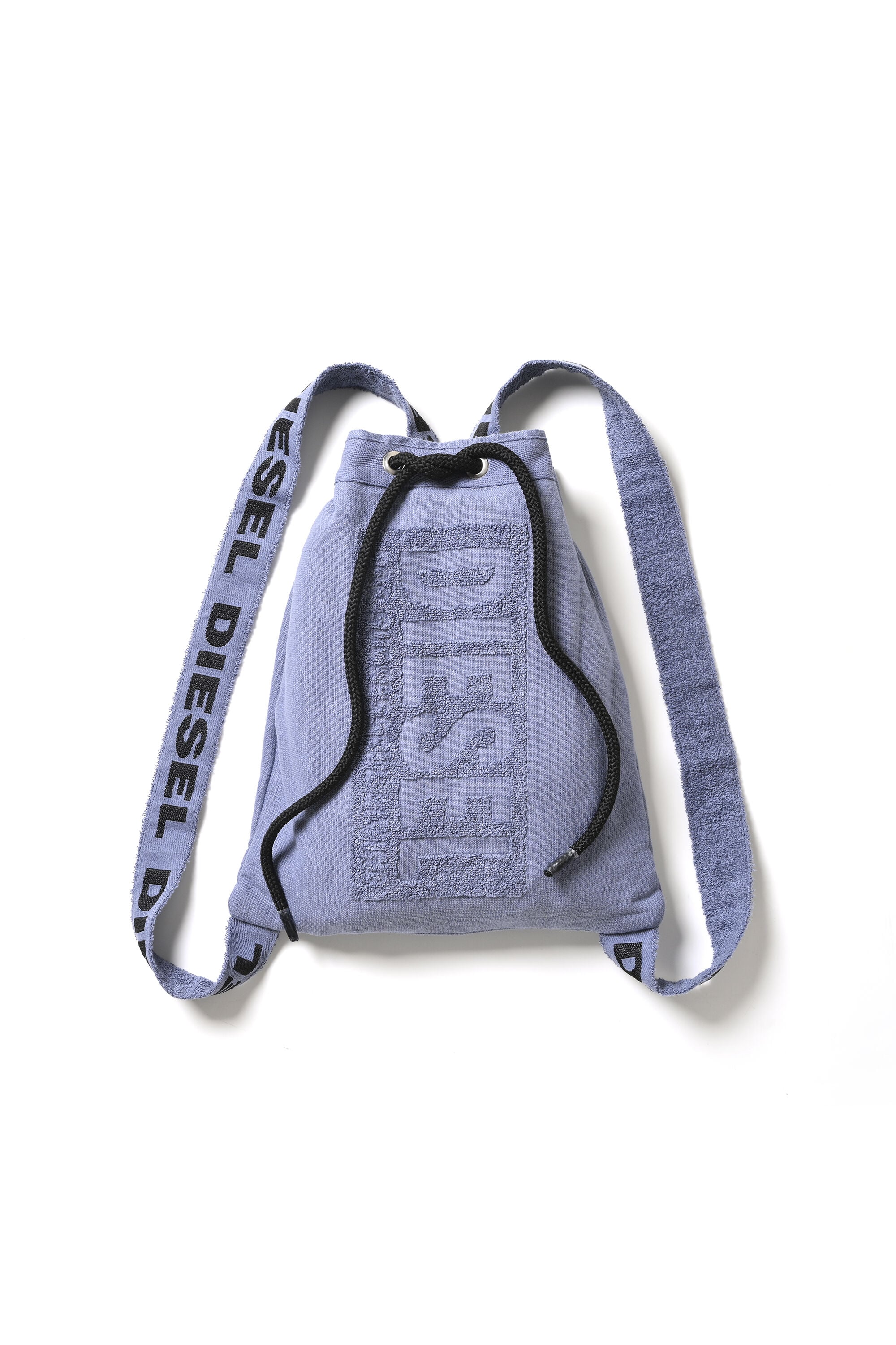 【新品】DIESEL　ディーゼル　ジム　タオル　バックパック　ブルー GYM TOWEL＆BACK PACK