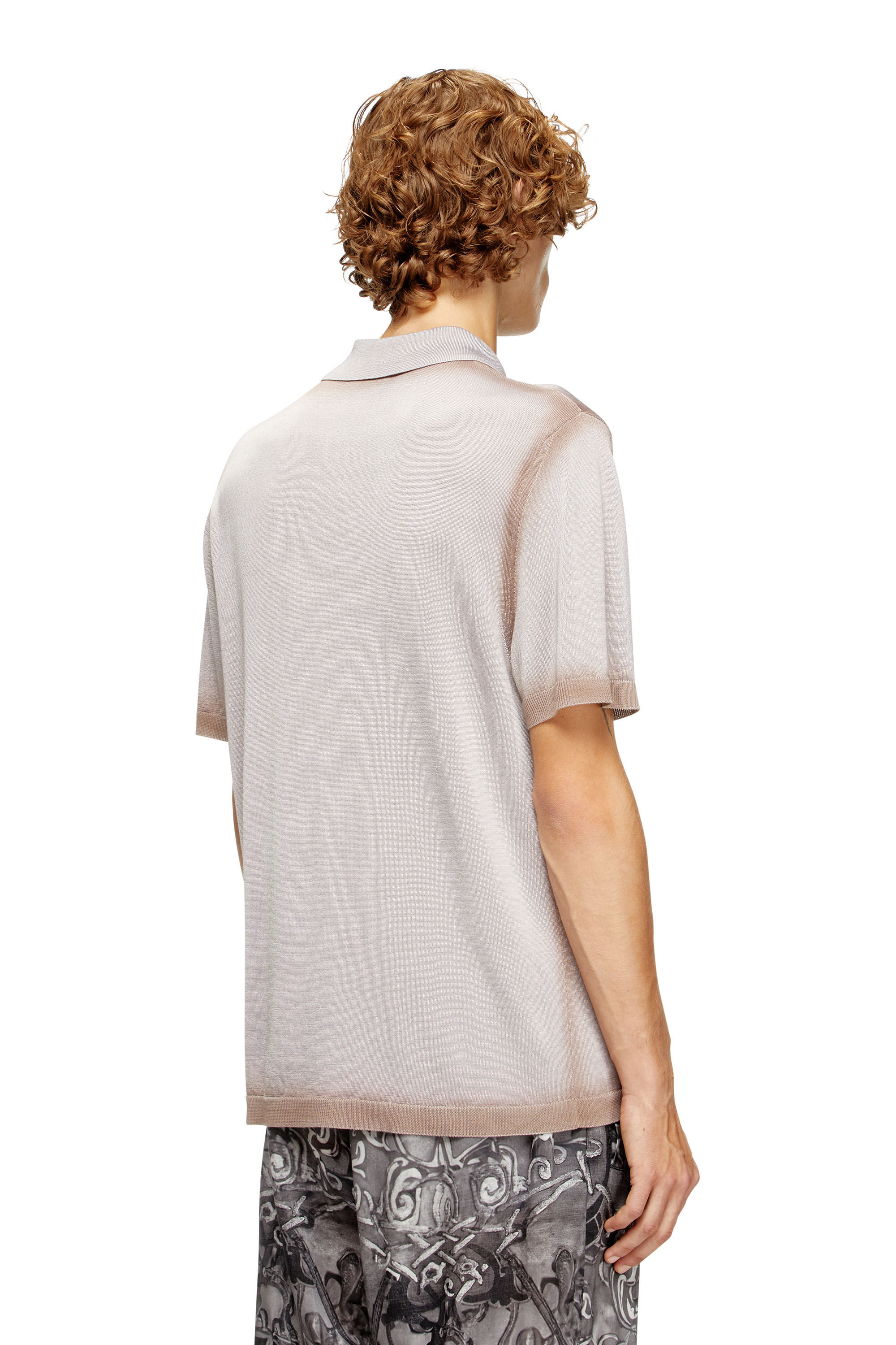 K-VIRTO ポロニット｜ベージュ｜メンズ｜DIESEL