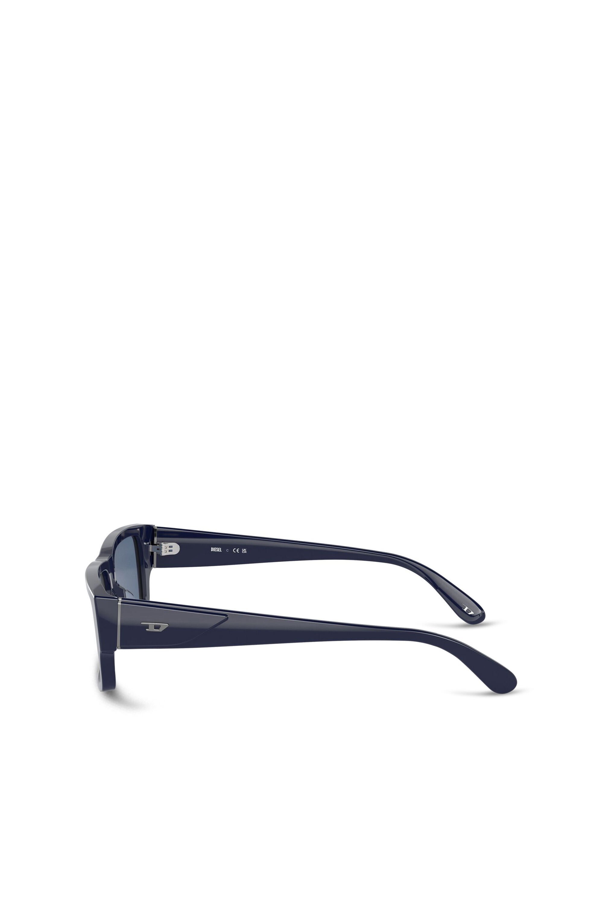 Diesel - 0DL2003 SIZE 57, Male's Rectangle sunglasses in ブルー - 2