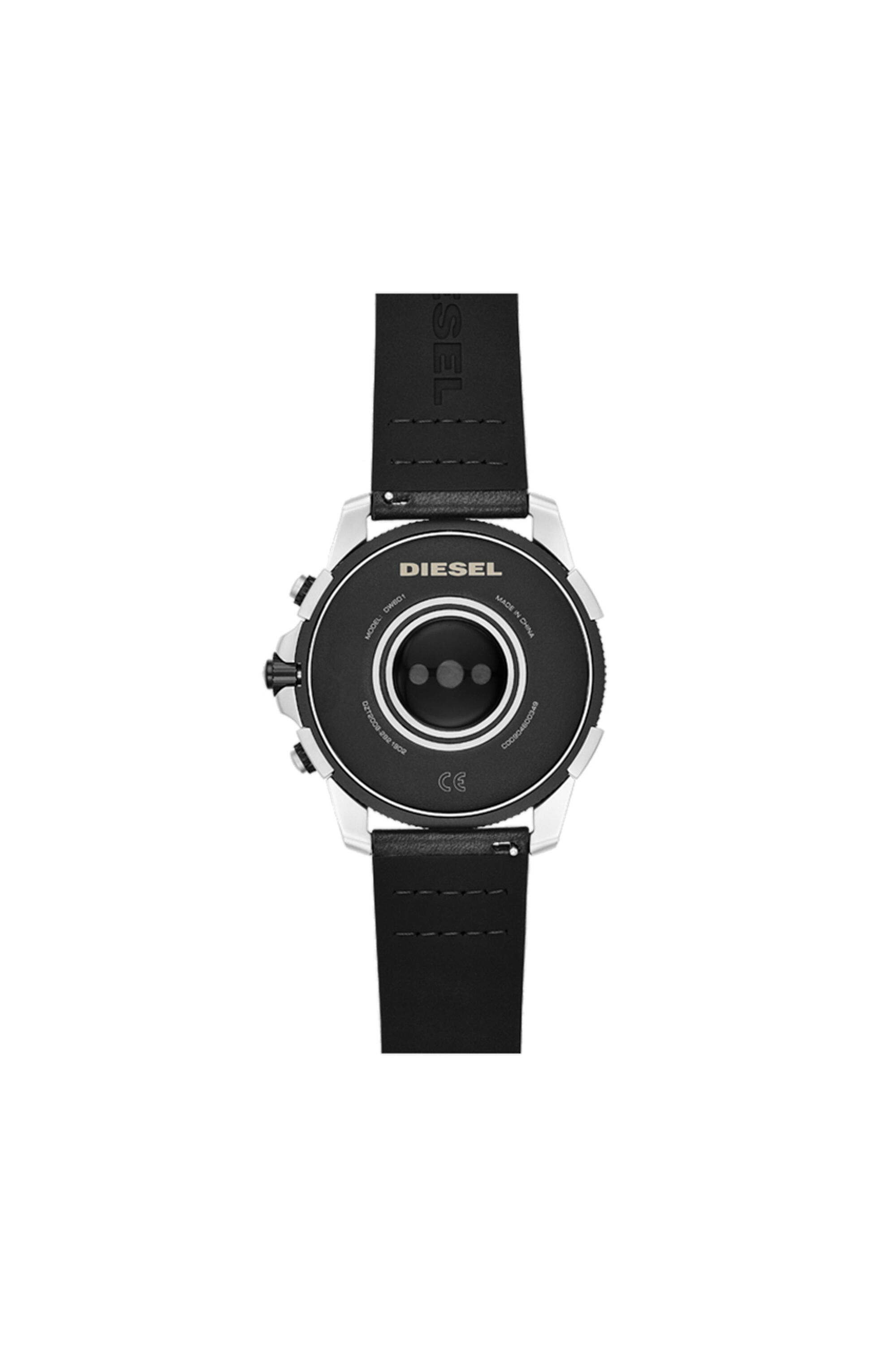 Diesel - DT2008, Male's Full Guard 2.5 smartwatch black leather in ブラック - 2