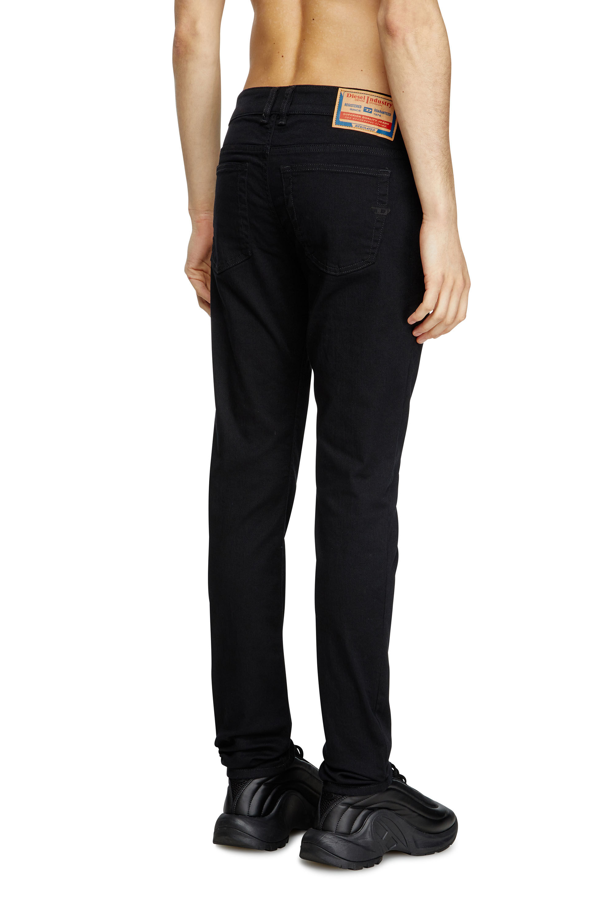 Diesel - Male's Skinny Jeans 1979 Sleenker 09C51, ブラック/ダークグレー - 5