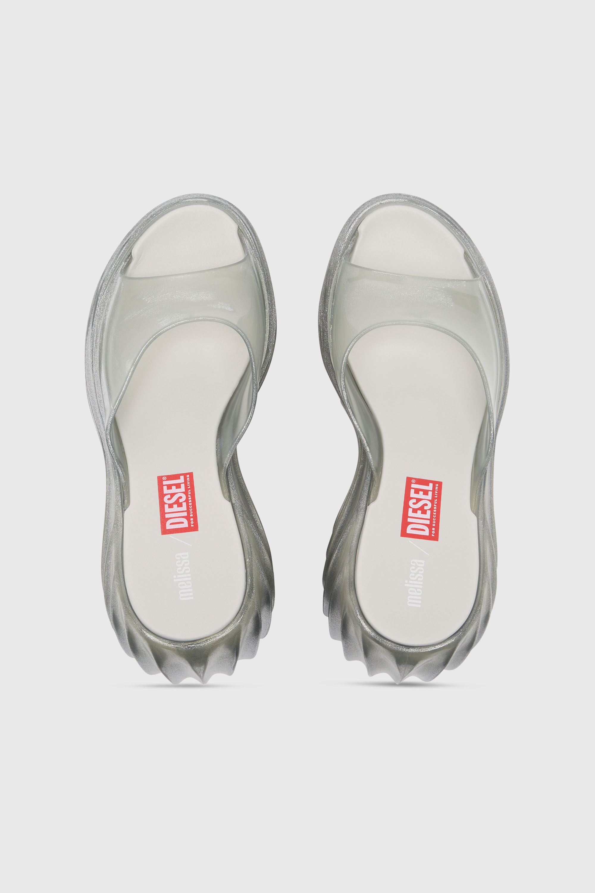 Diesel - MELISSA QUANTUM PLATFORM, Female's サンダル in シルバー - 6