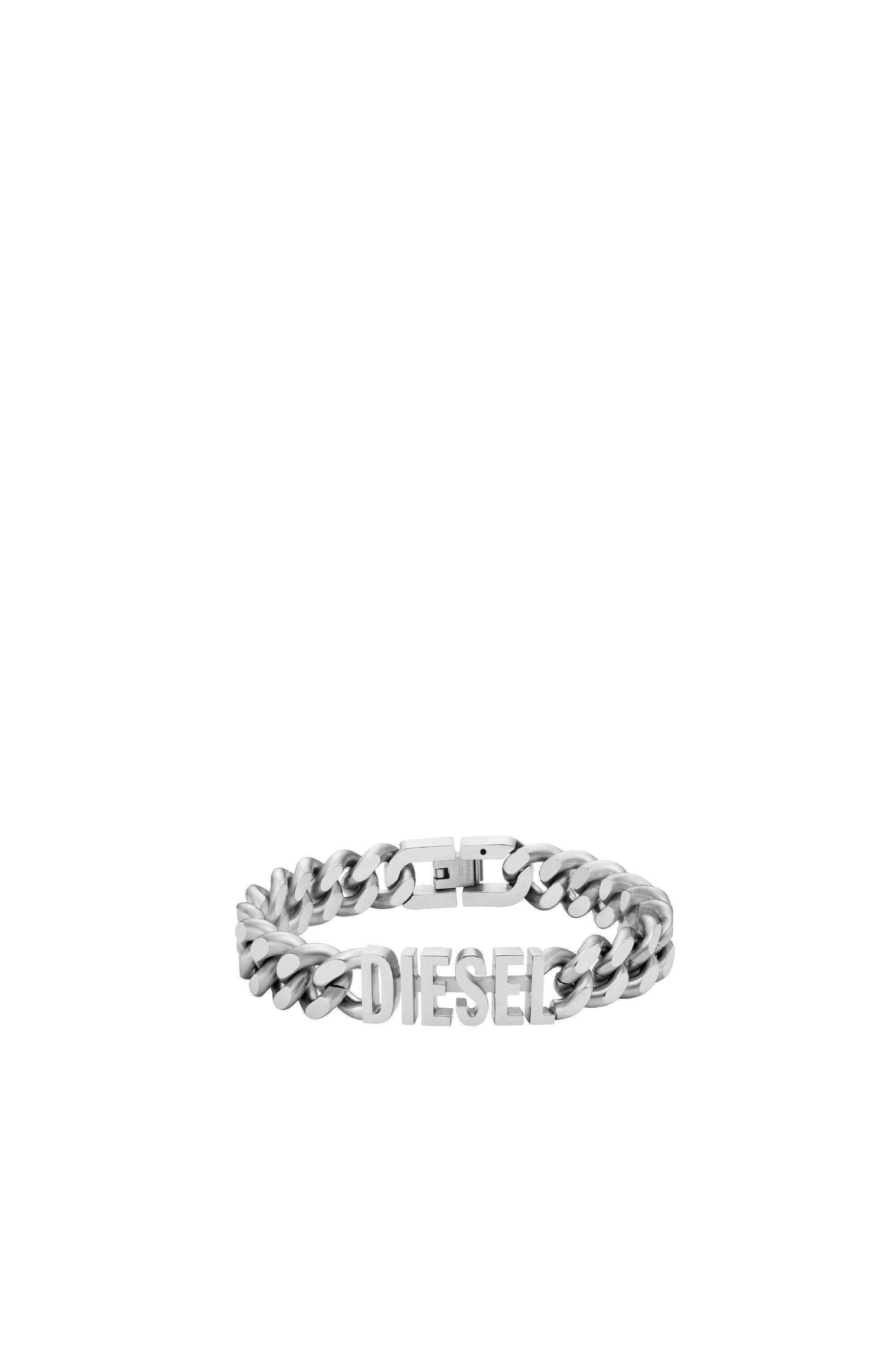 Diesel - DX1389, Male's ジュエリー ブレスレット in シルバー - 1