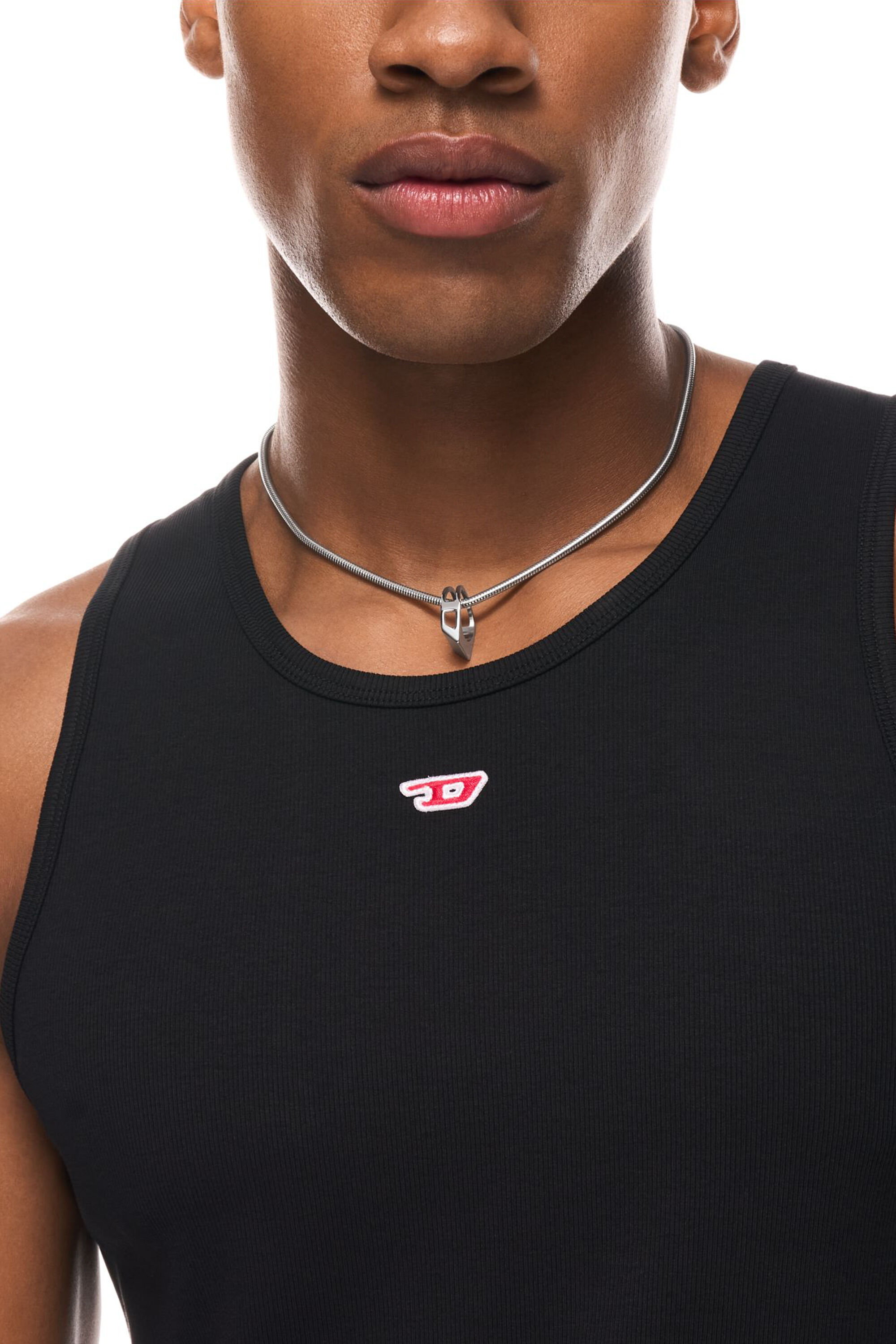 DX167240 JEWELLERY Stainless Steel Chain Necklace｜シルバー