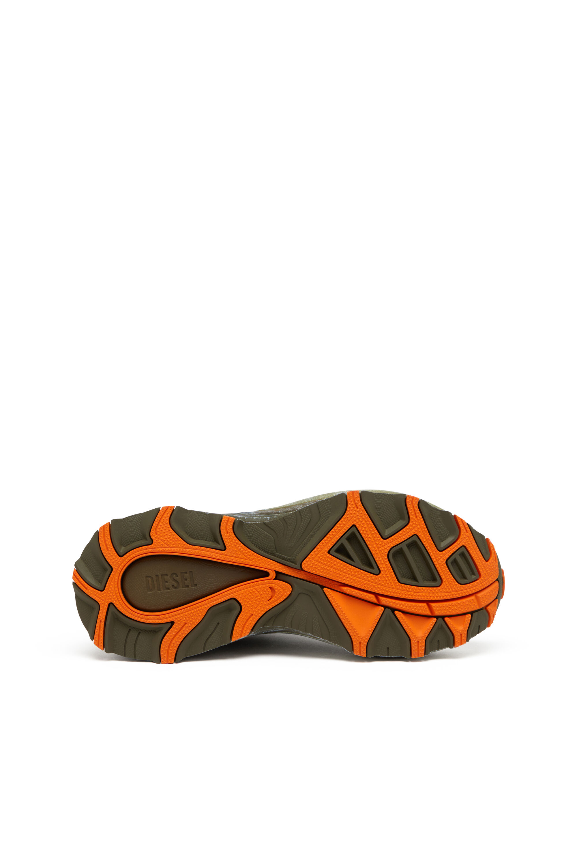 Diesel - D-CAGE RUNNER, Male's D-Cage Runner-Sneaker in グリーン/オレンジ - 4