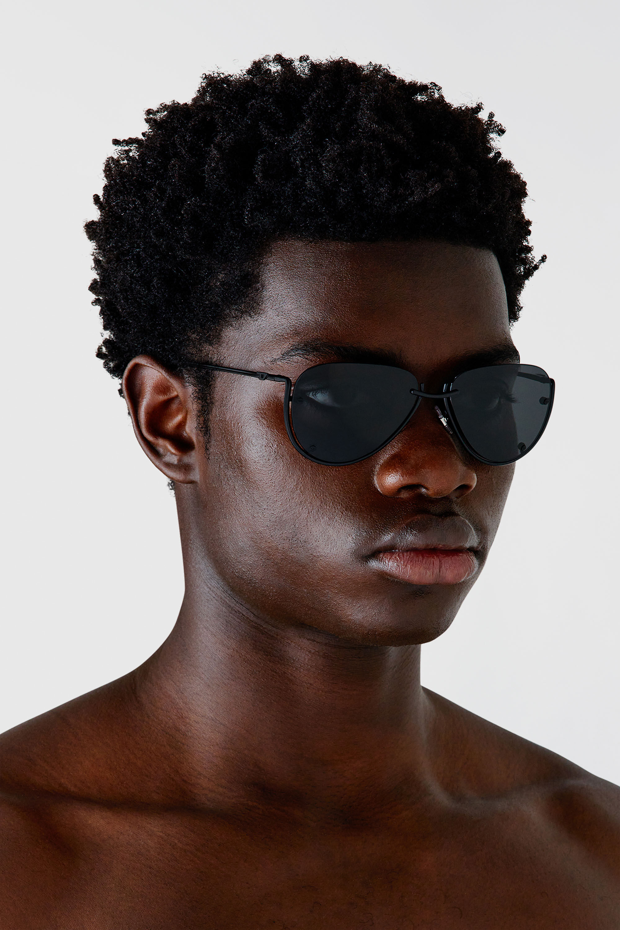 Diesel - 0DL1003, Unisex's サングラス in ブラック - 4