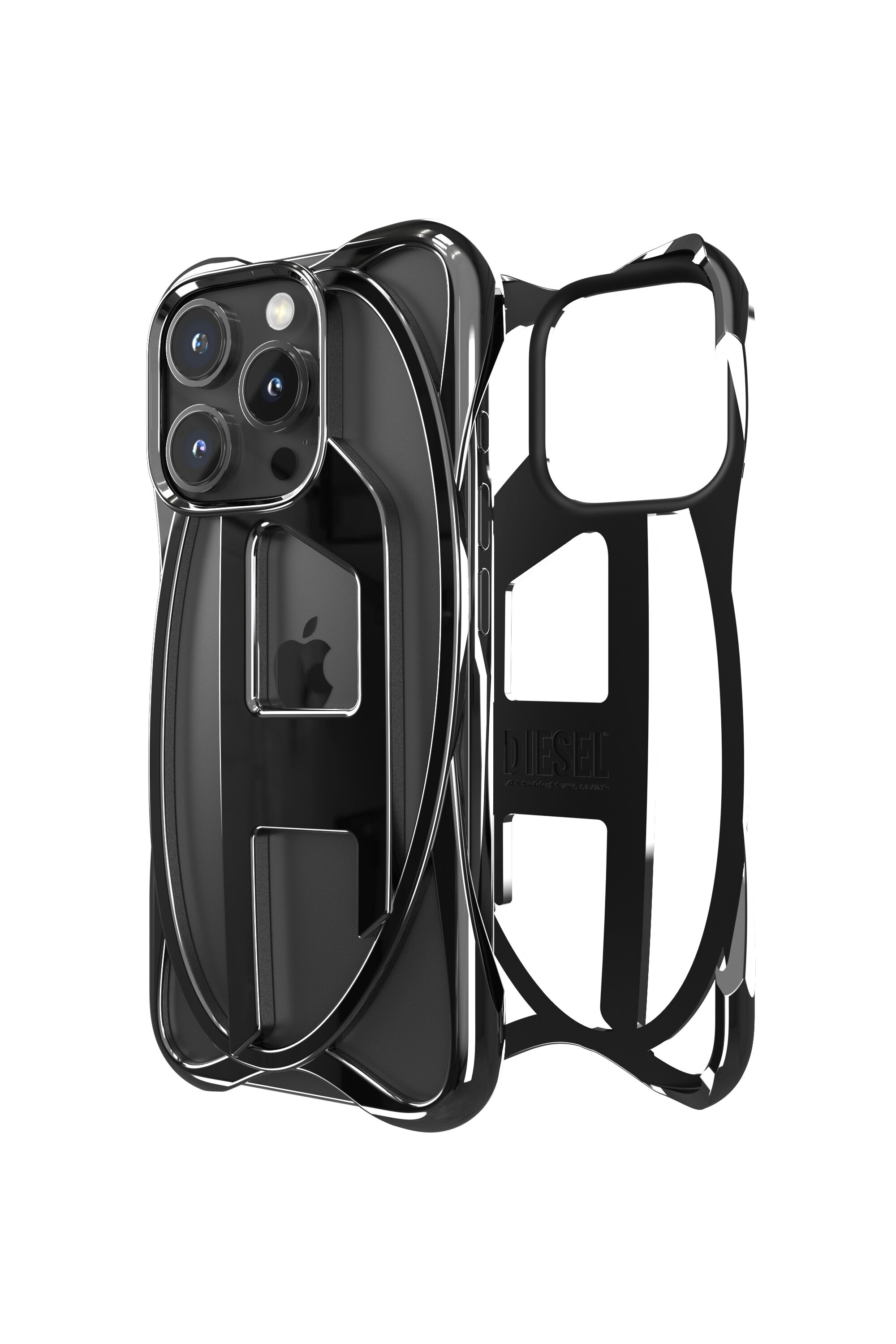 DIESEL(ディーゼル) iPhone17 Pro用 Diesel Caged D Glossy Case SS25